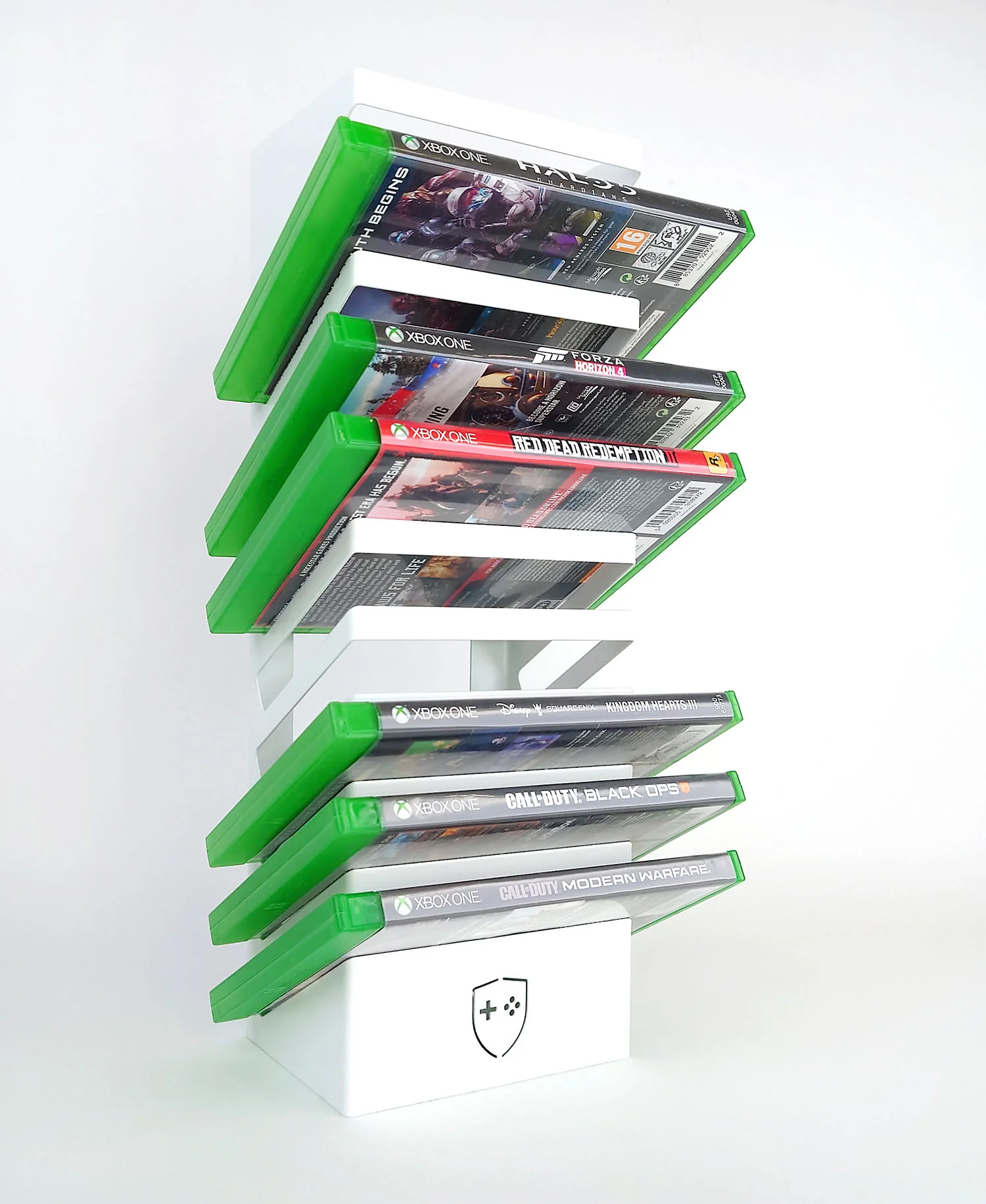 GameShieldz™ Wall Mount Games Storage Tower Rack (3 Sizes Available) - Image 26