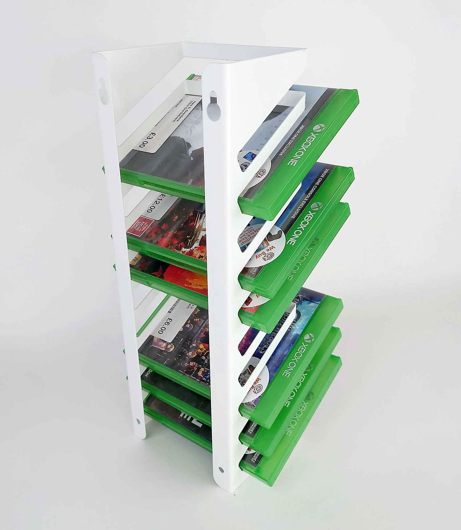 GameShieldz™ Wall Mount Games Storage Tower Rack (3 Sizes Available) - Image 27