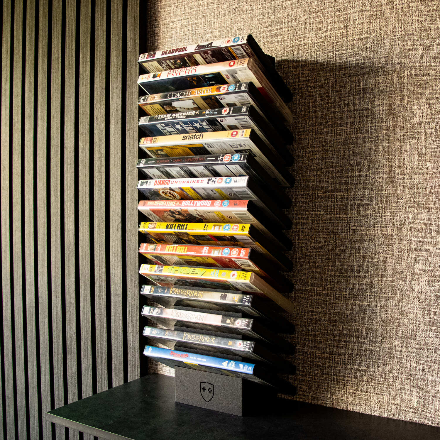 GameShieldz™ Wall Mount Games Storage Tower Rack (3 Sizes Available) - Image 3