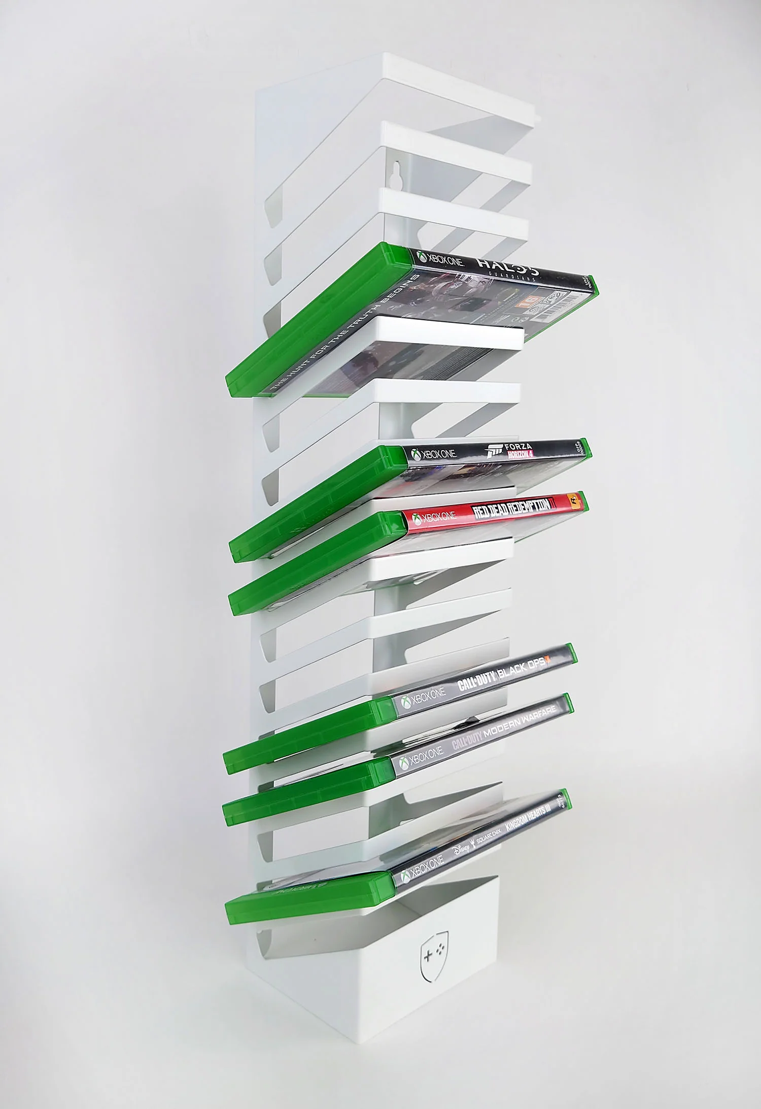GameShieldz™ Wall Mount Games Storage Tower Rack (3 Sizes Available) - Image 31