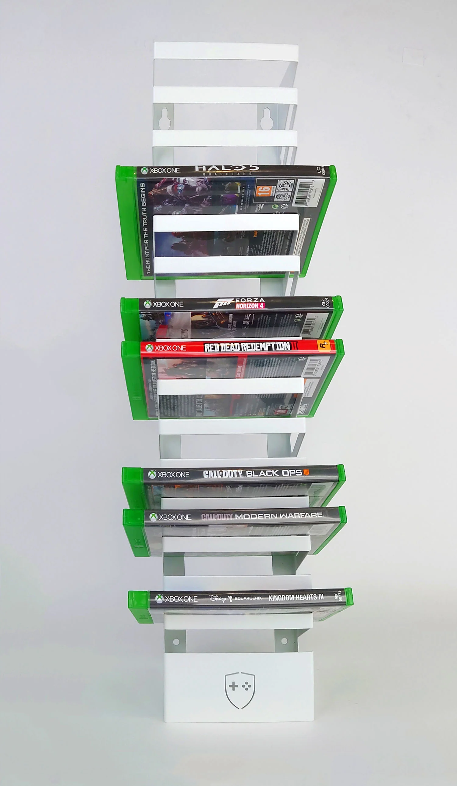 GameShieldz™ Wall Mount Games Storage Tower Rack (3 Sizes Available) - Image 33