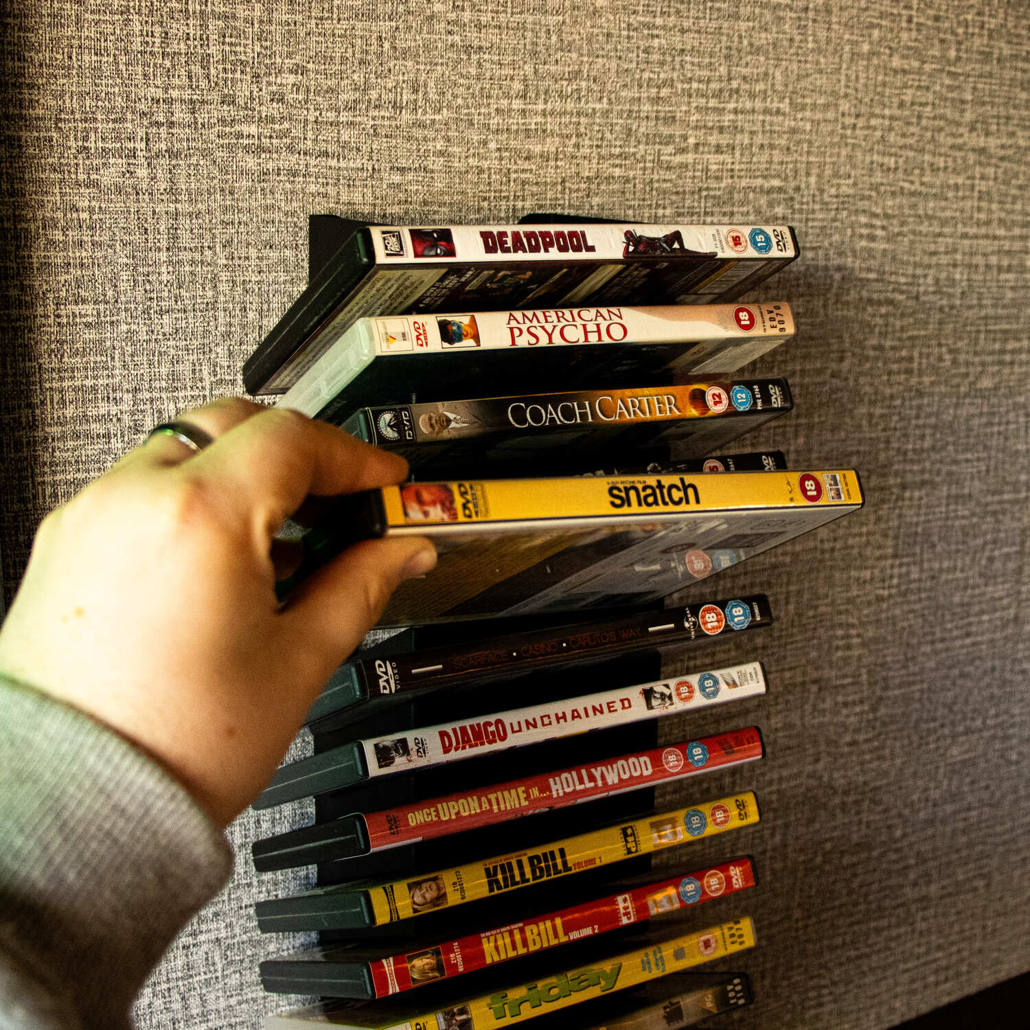 GameShieldz™ Wall Mount Games Storage Tower Rack (3 Sizes Available) - Image 5