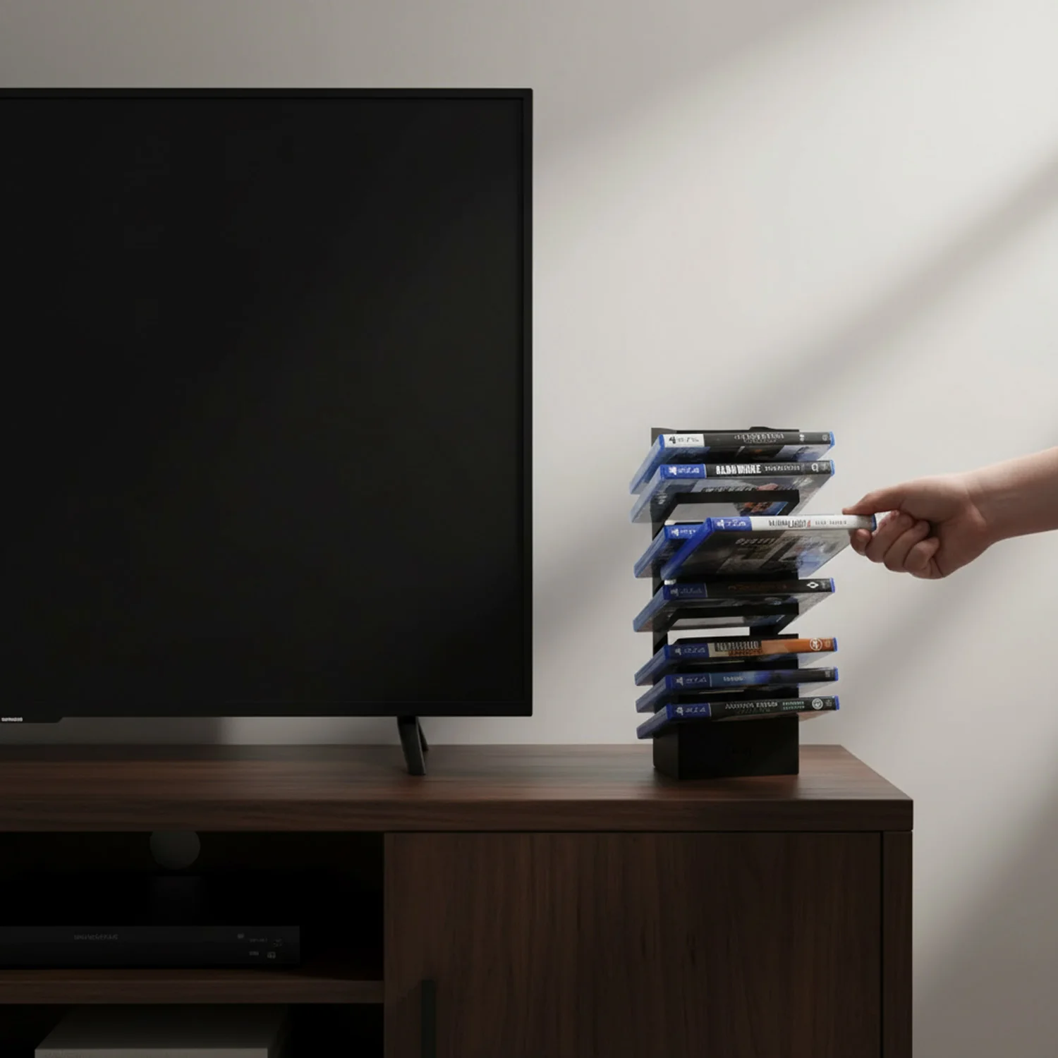 GameShieldz™ Wall Mount Games Storage Tower Rack (3 Sizes Available) - Image 8