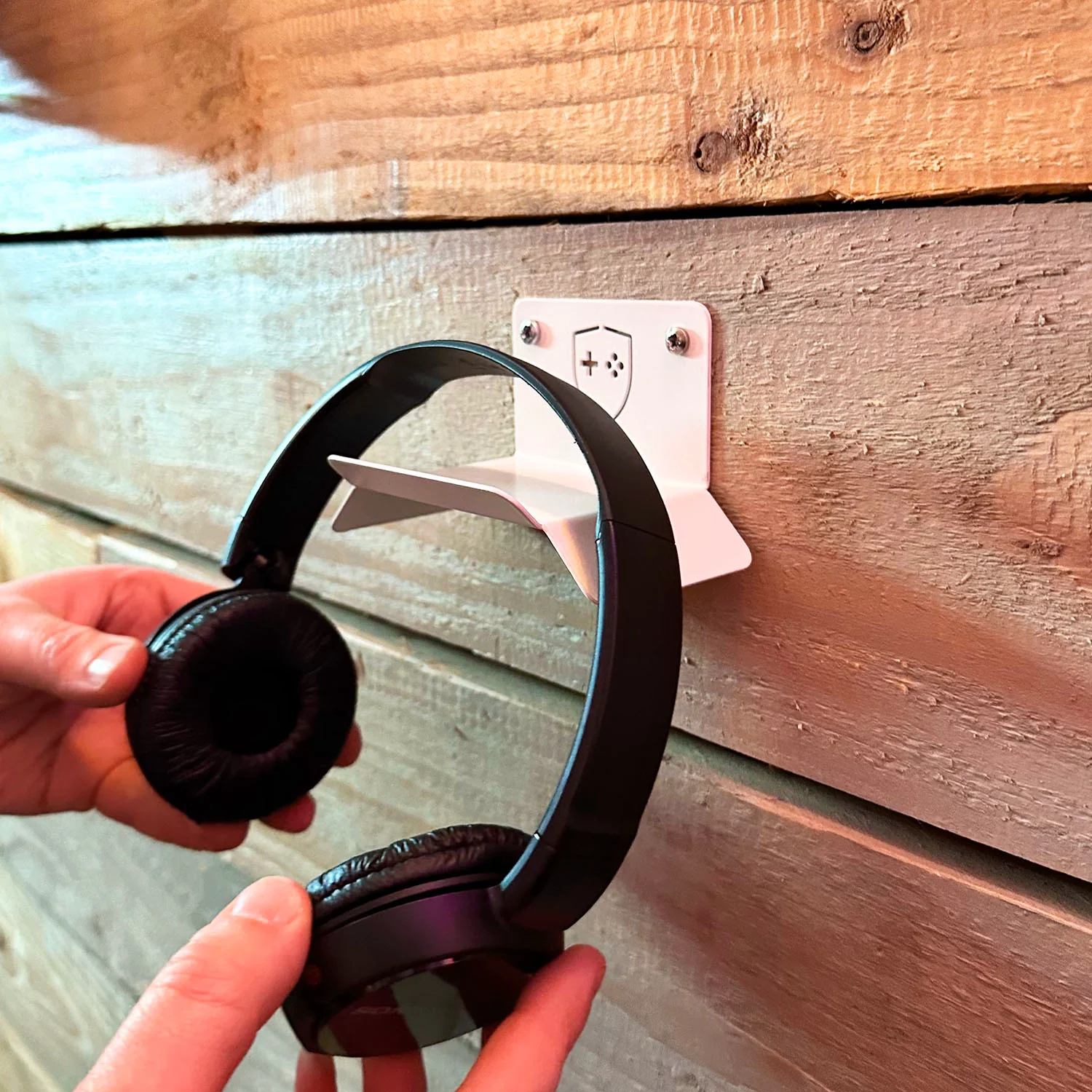 GameShieldz™ Wall Mount Headset & Headphone Hanger Holder - Image 3
