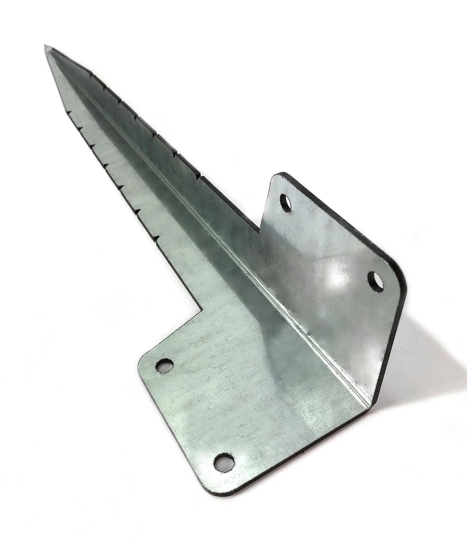 Heavy-Duty Corner Railway Sleeper Bracket with Stake for Hard Ground - Image 5