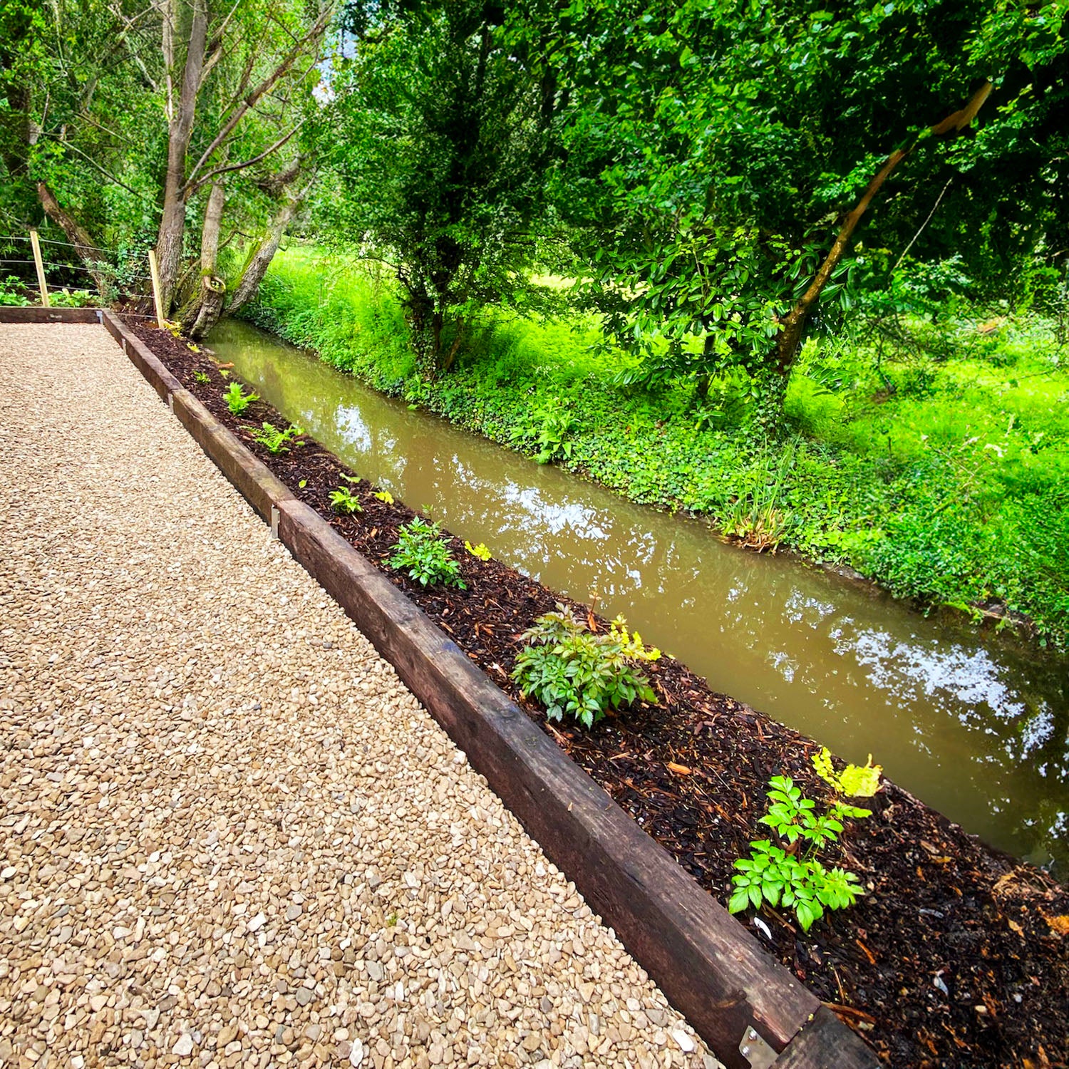 Heavy-Duty Premium Straight Railway Sleeper Bracket with Stake - Suitable for Hard Ground - Image 19