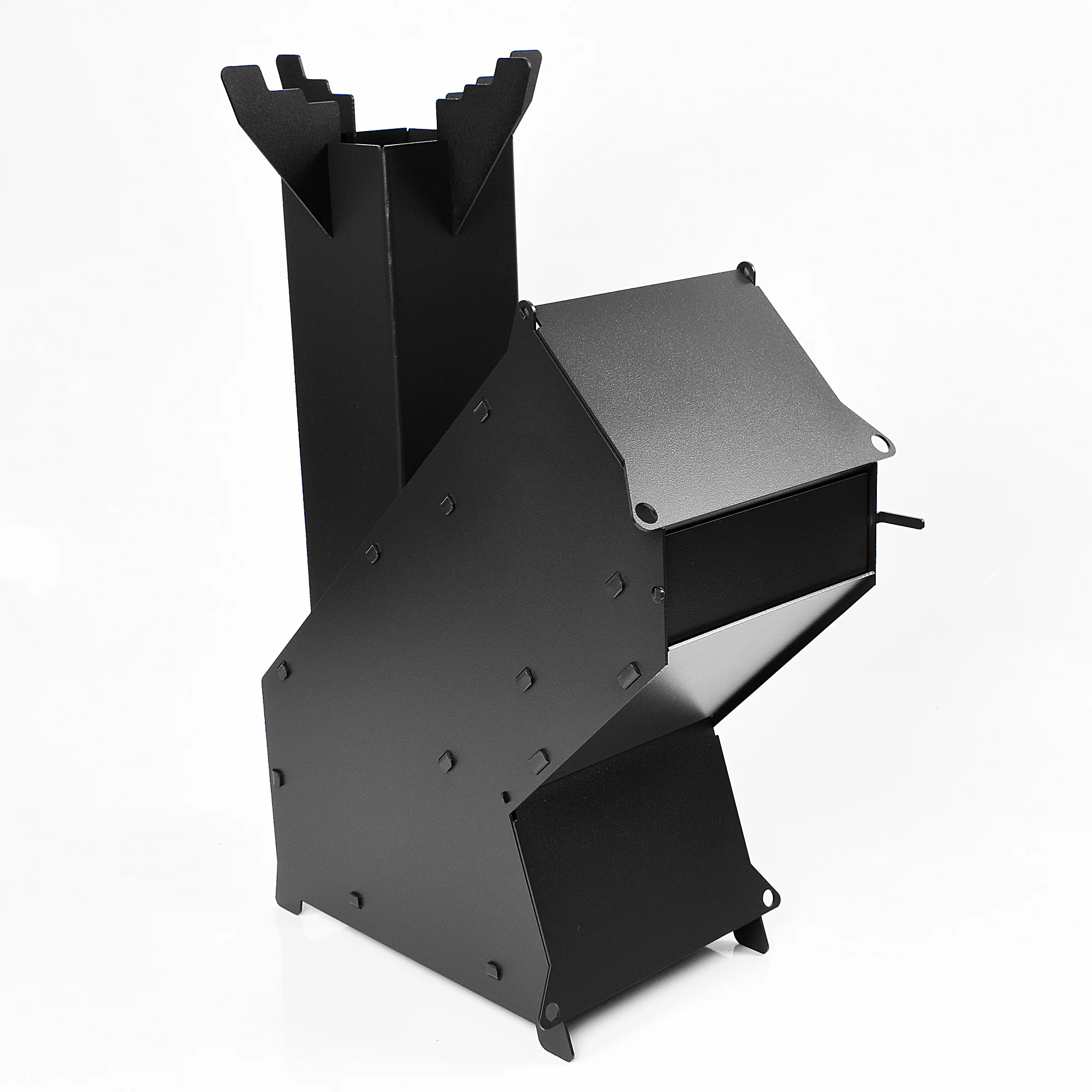 Volcann™ Heavy-Duty Wood Burning Rocket Stove & Oven - Image 11