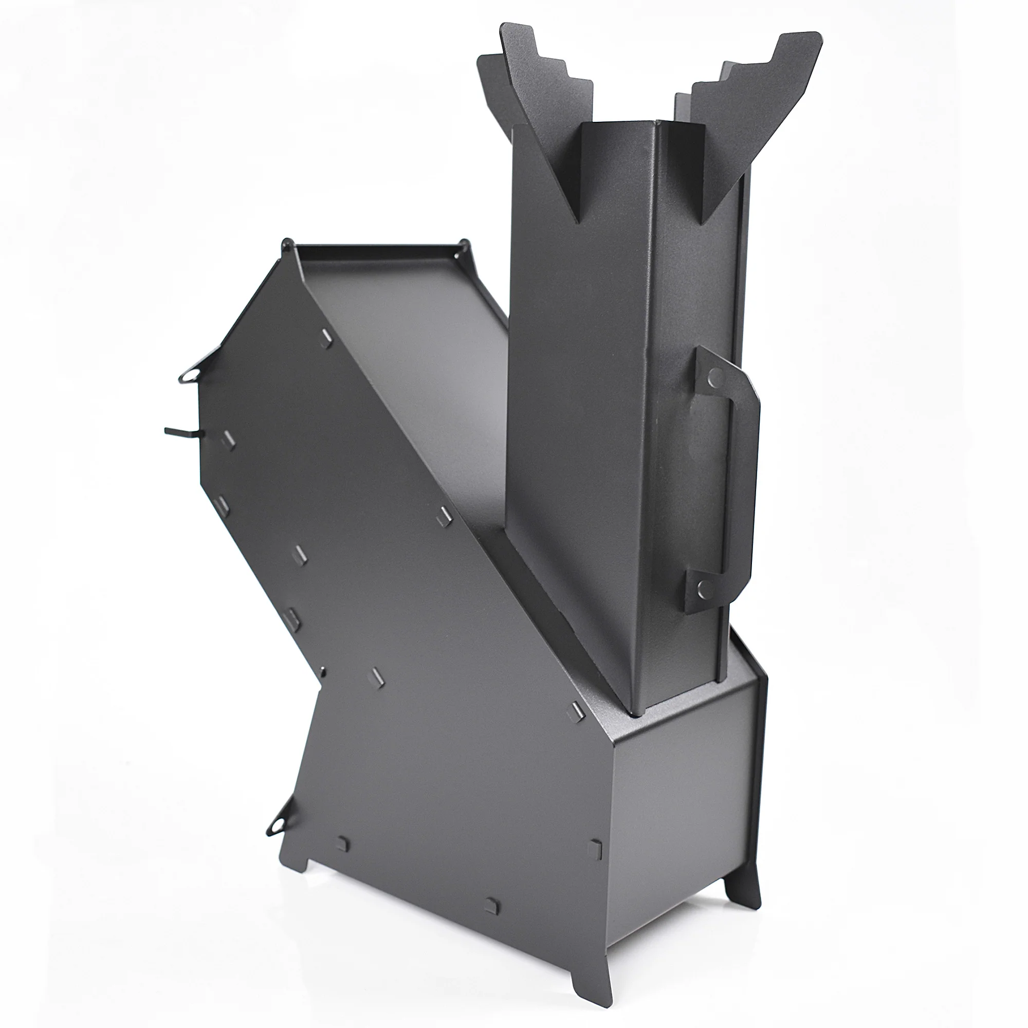 Volcann™ Heavy-Duty Wood Burning Rocket Stove & Oven - Image 12