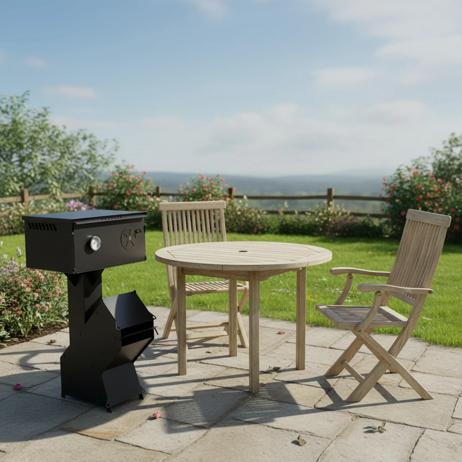 Volcann™ Heavy-Duty Wood Burning Rocket Stove & Oven - Image 3