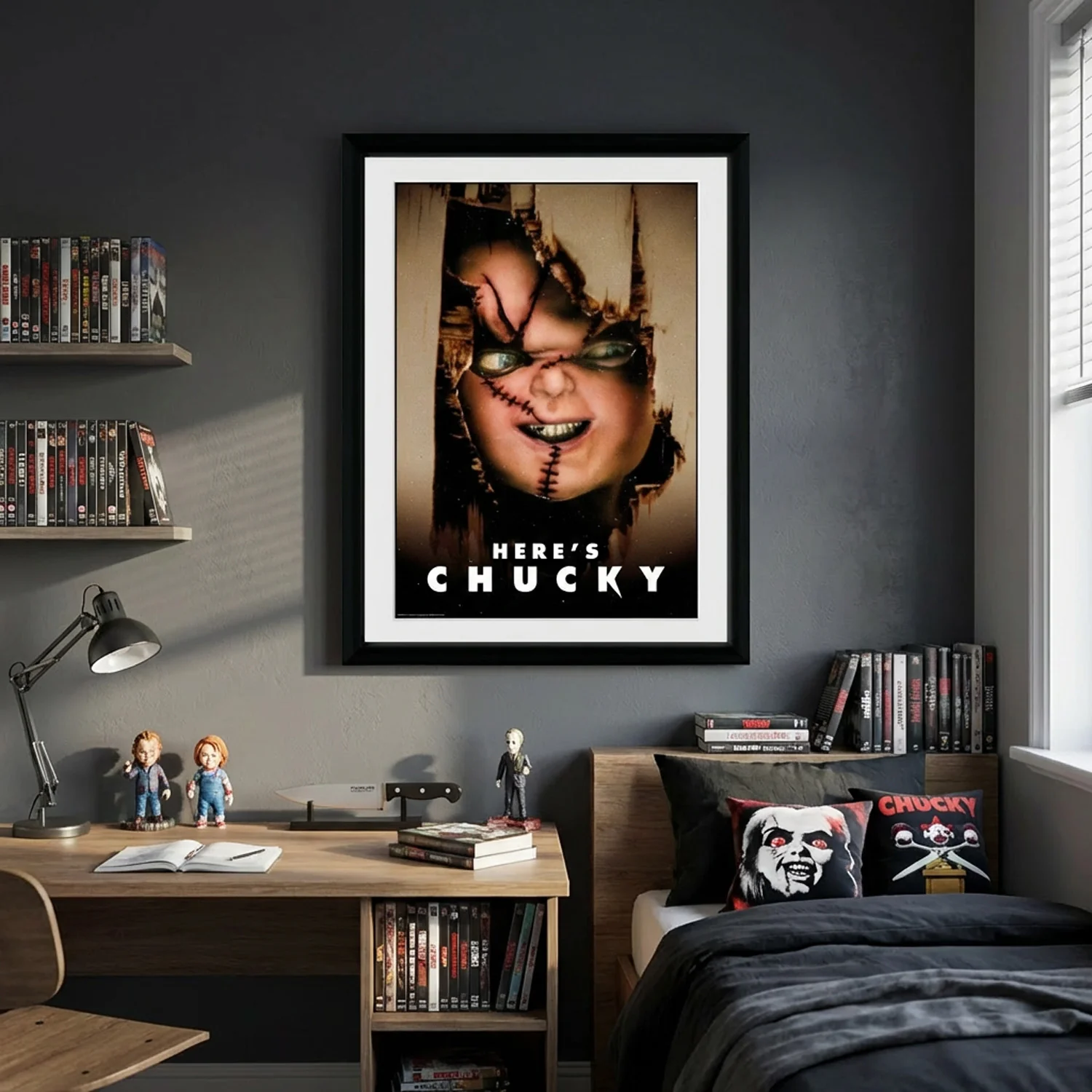 Horror Icons Chucky Film Poster & Framed Collectors Print - Image 3