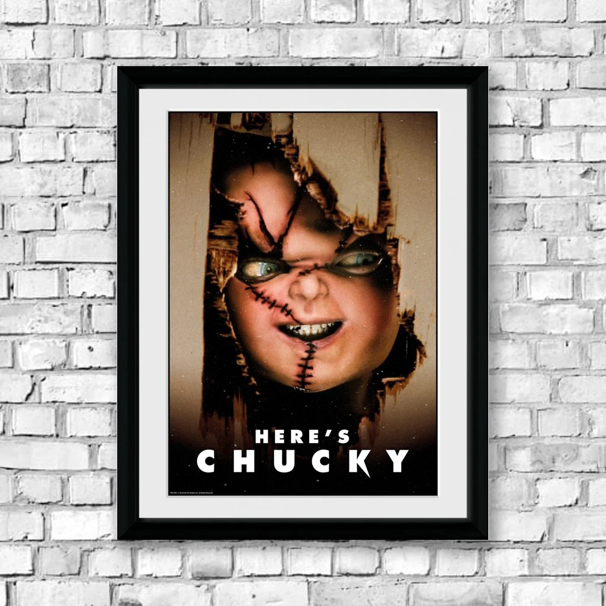 Horror Icons Chucky Film Poster & Framed Collectors Print - Image 5