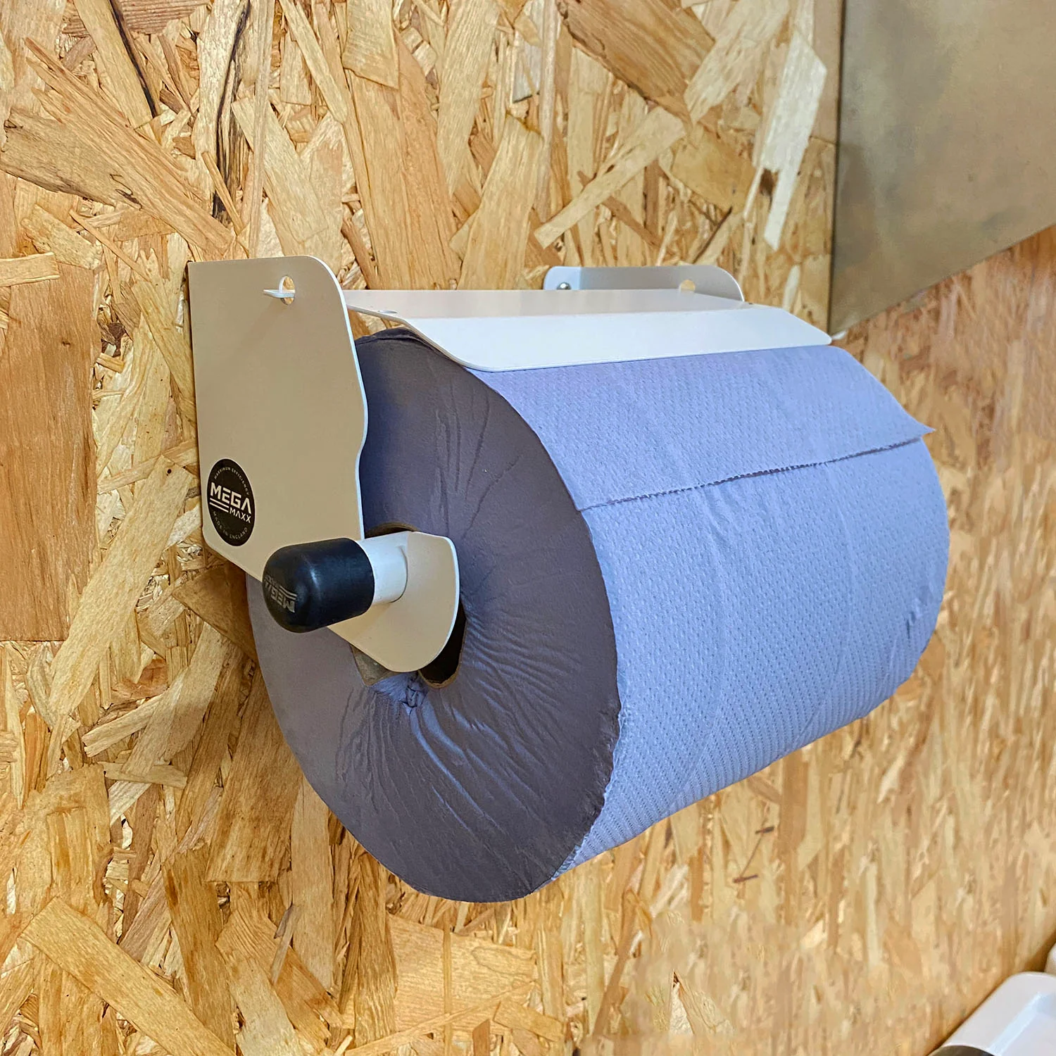 MegaMaxx UK™ Industrial Blue Roll Holder with Stop Brake - Image 17