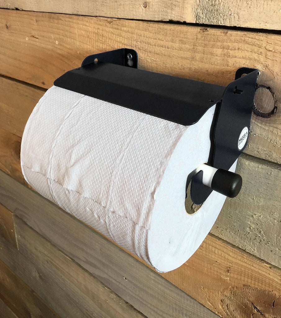 MegaMaxx UK™ Industrial Blue Roll Holder with Stop Brake - Image 7