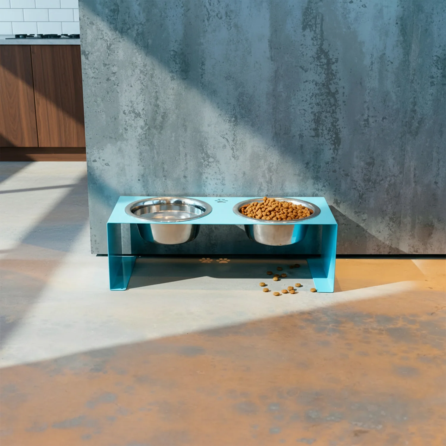 Jake's Farm Yard Double Bowl Elevated Riser & Pet Food Stand - Image 5