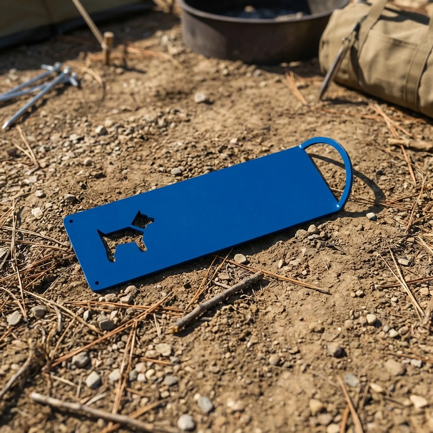 Jake's Farm Yard Drive-On Car Ground Anchor Plate for Dog Leashing - Image 5