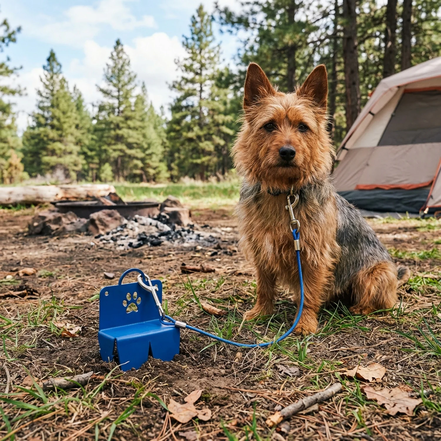 Jake's Farm Yard Heavy-Duty Outdoor Drive-In Tie-Out Staked Plate for Dogs - Image 10