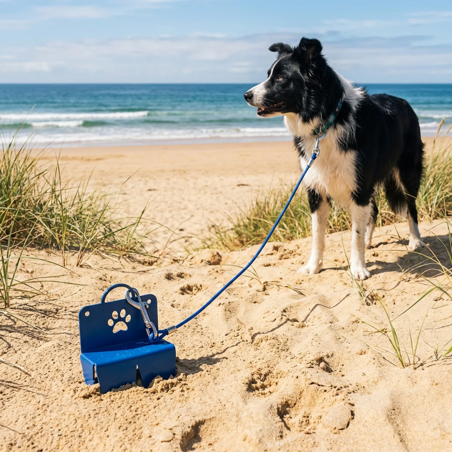 Jake's Farm Yard Heavy-Duty Outdoor Drive-In Tie-Out Staked Plate for Dogs - Image 3