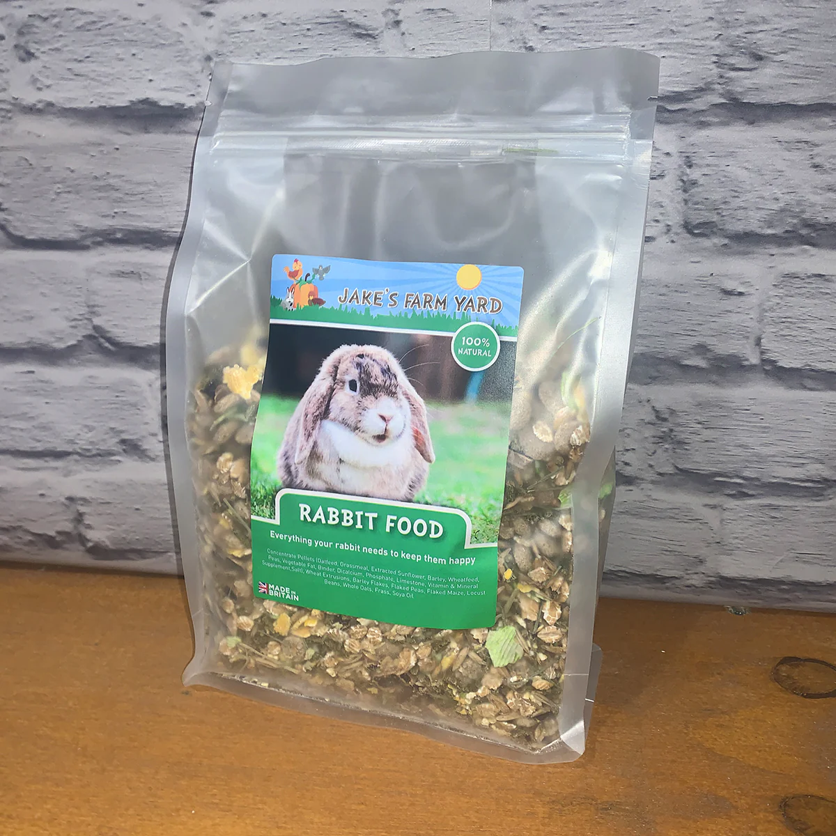 Jake's Farm Yard Rabbit Food (1kg Bag) - Image 4