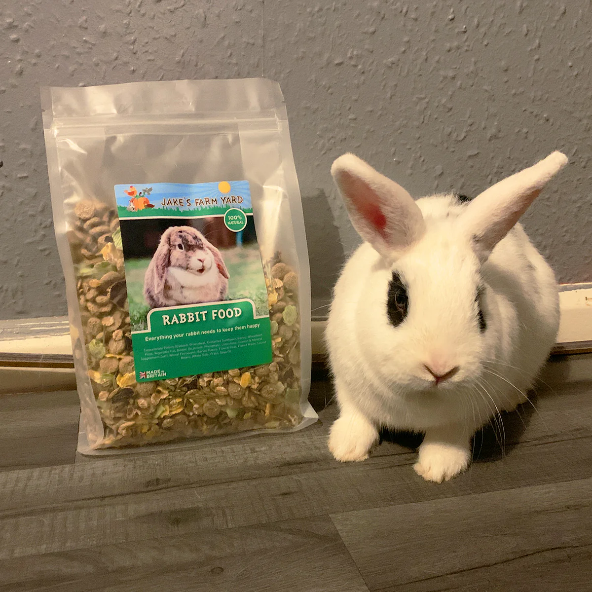 Jake's Farm Yard Rabbit Food (1kg Bag) - Image 7