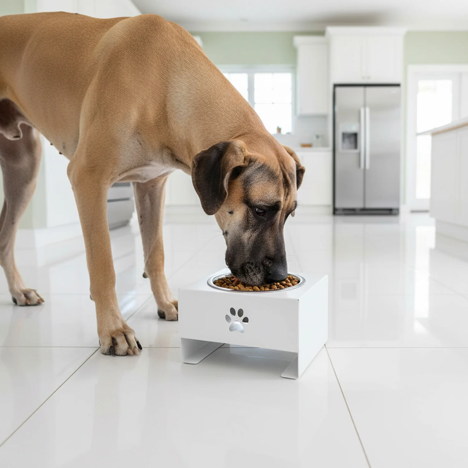 Jake's Farm Yard Single Bowl Elevated Riser & Pet Food Stand - Image 16