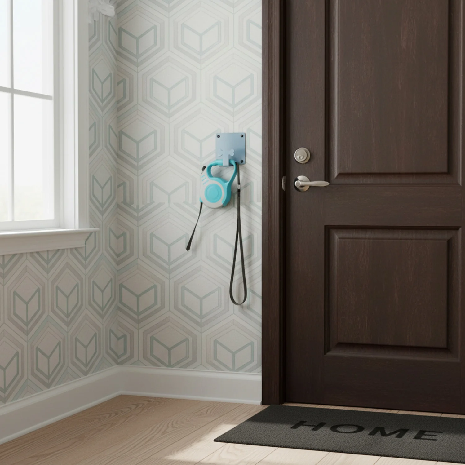 Jake's Farm Yard Super-Strong Wall Mounted Dog Lead Quick Hitch Tether - Image 4