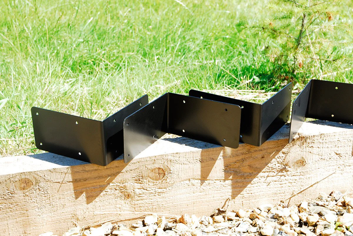 Jumbo 2-Tier Corner Railway Sleeper Bracket (Pack of 4 Brackets) - Image 15