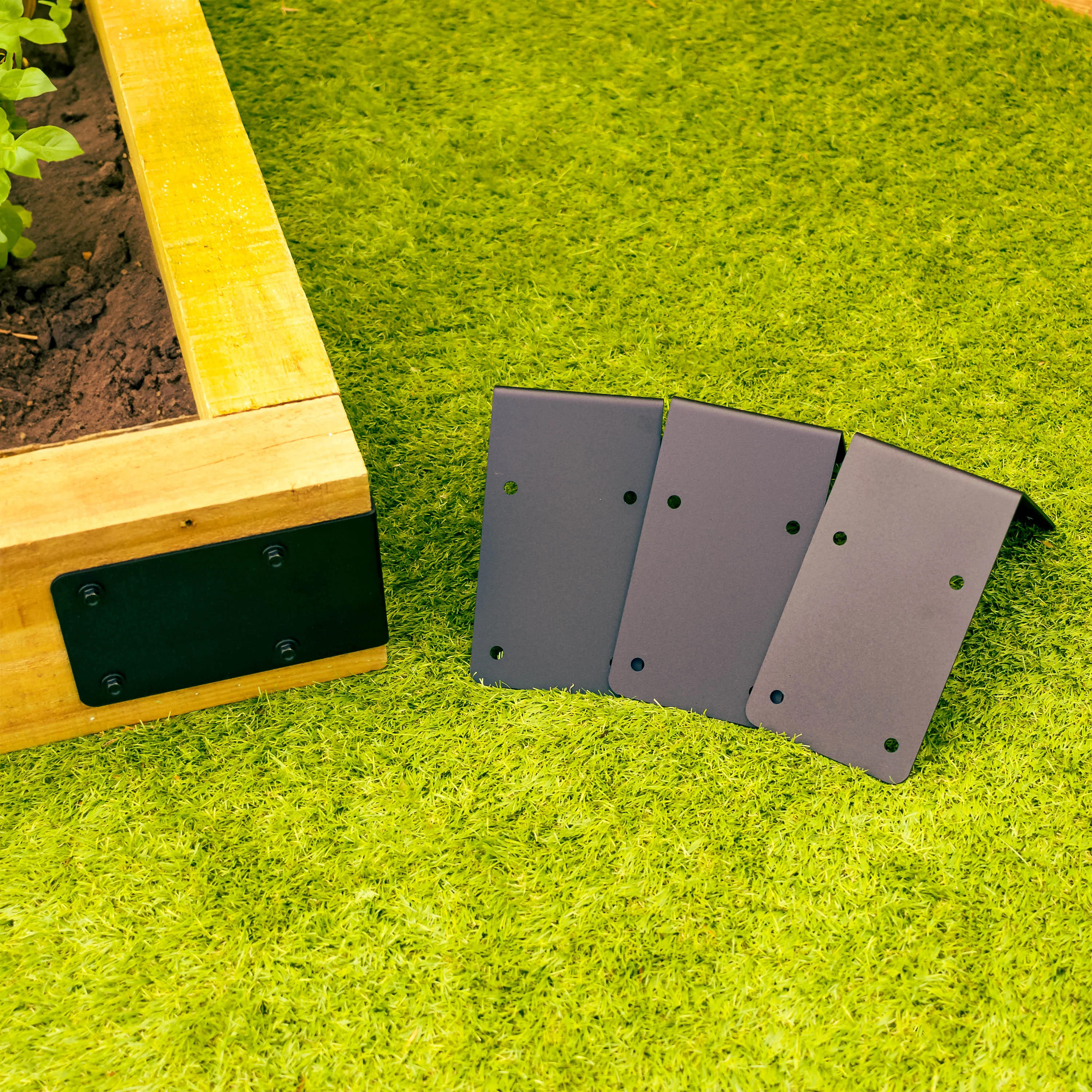 Jumbo 2-Tier Corner Railway Sleeper Bracket (Pack of 4 Brackets) - Image 8