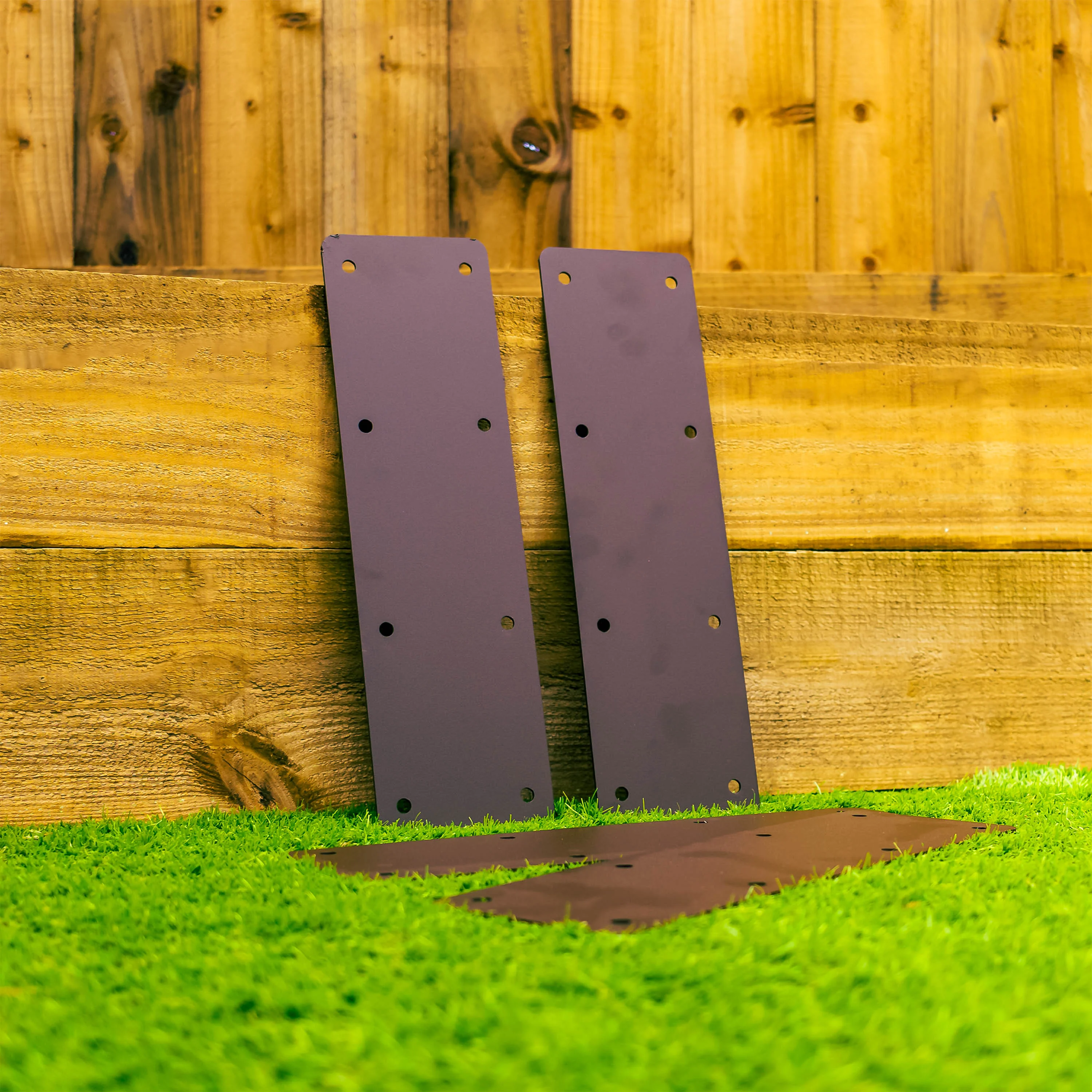 Jumbo 2-Tier Straight Flat Railway Sleeper Joining Brackets - Image 17