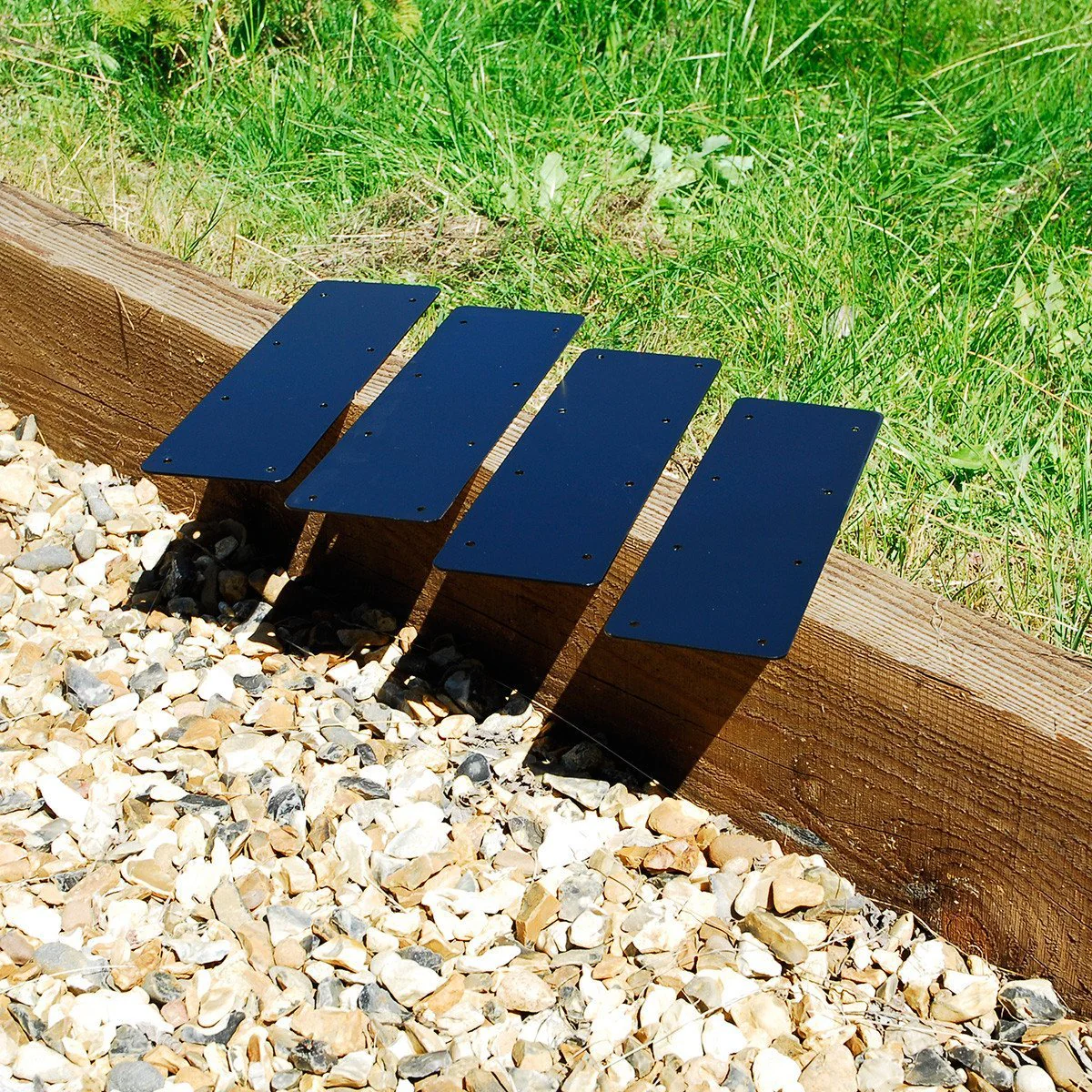 Jumbo 2-Tier Straight Flat Railway Sleeper Joining Brackets - Image 3