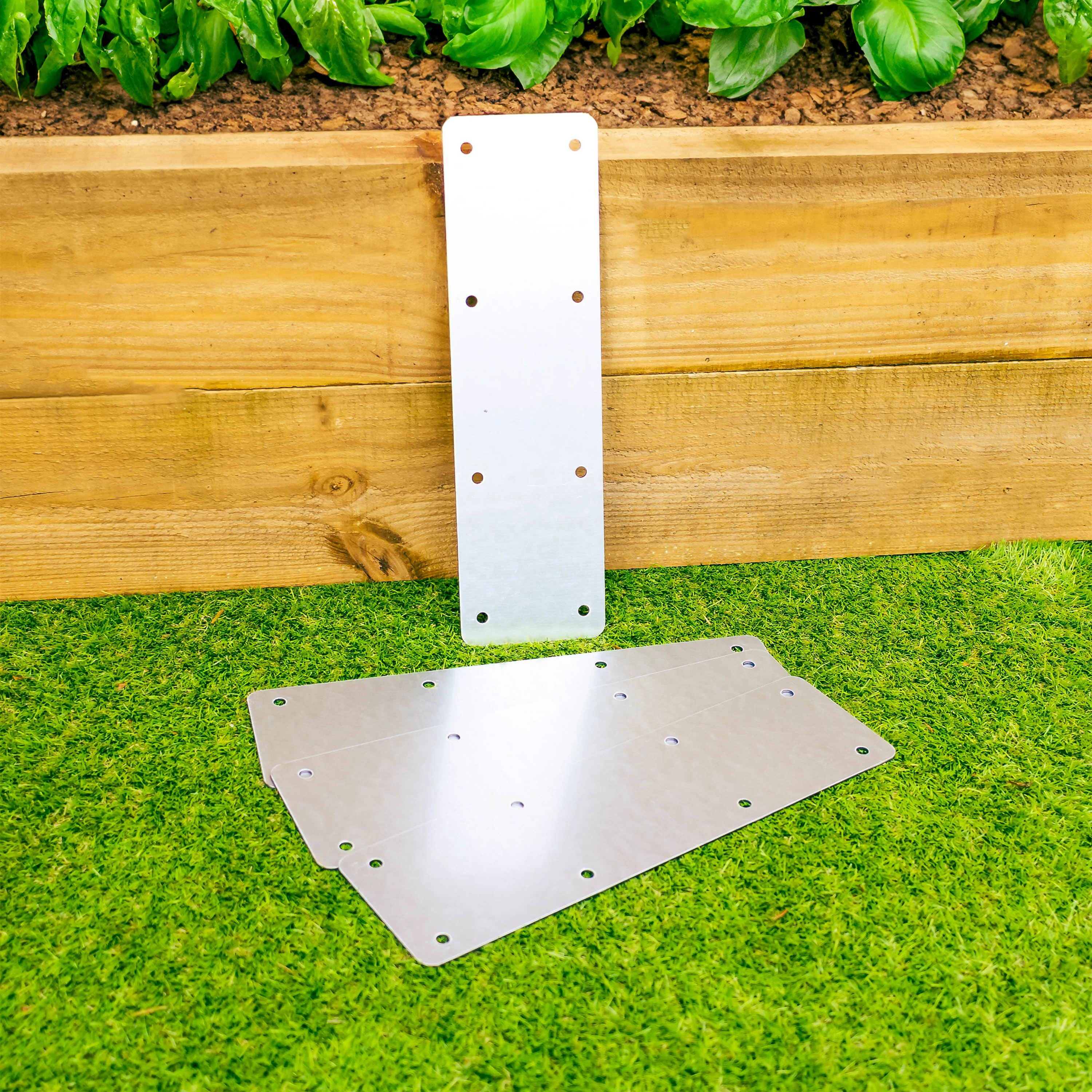 Jumbo 2-Tier Straight Flat Railway Sleeper Joining Brackets - Image 5