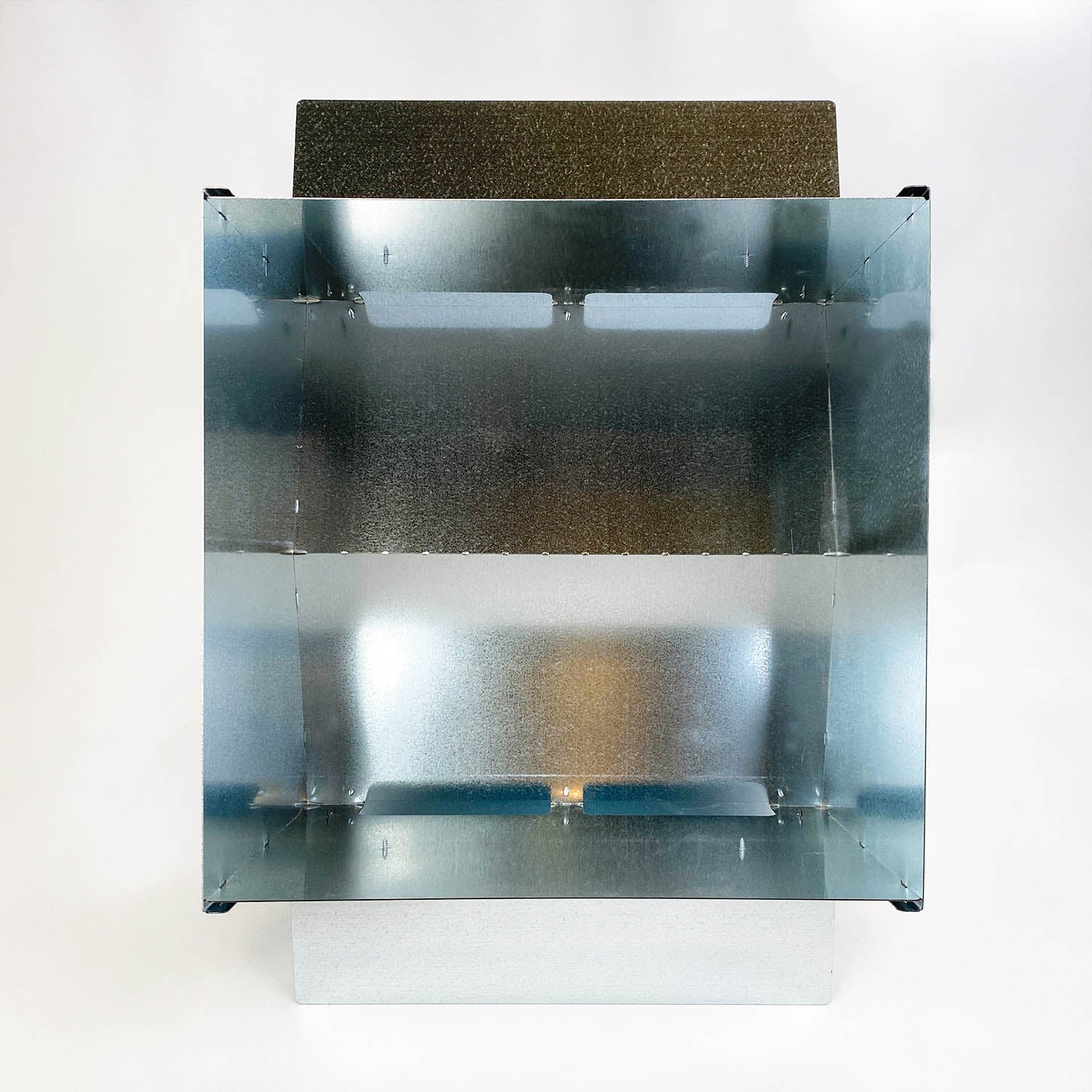 Jake's Farm Yard Large Galvanised Poultry & Chicken Feed Hopper with Roof - Image 16