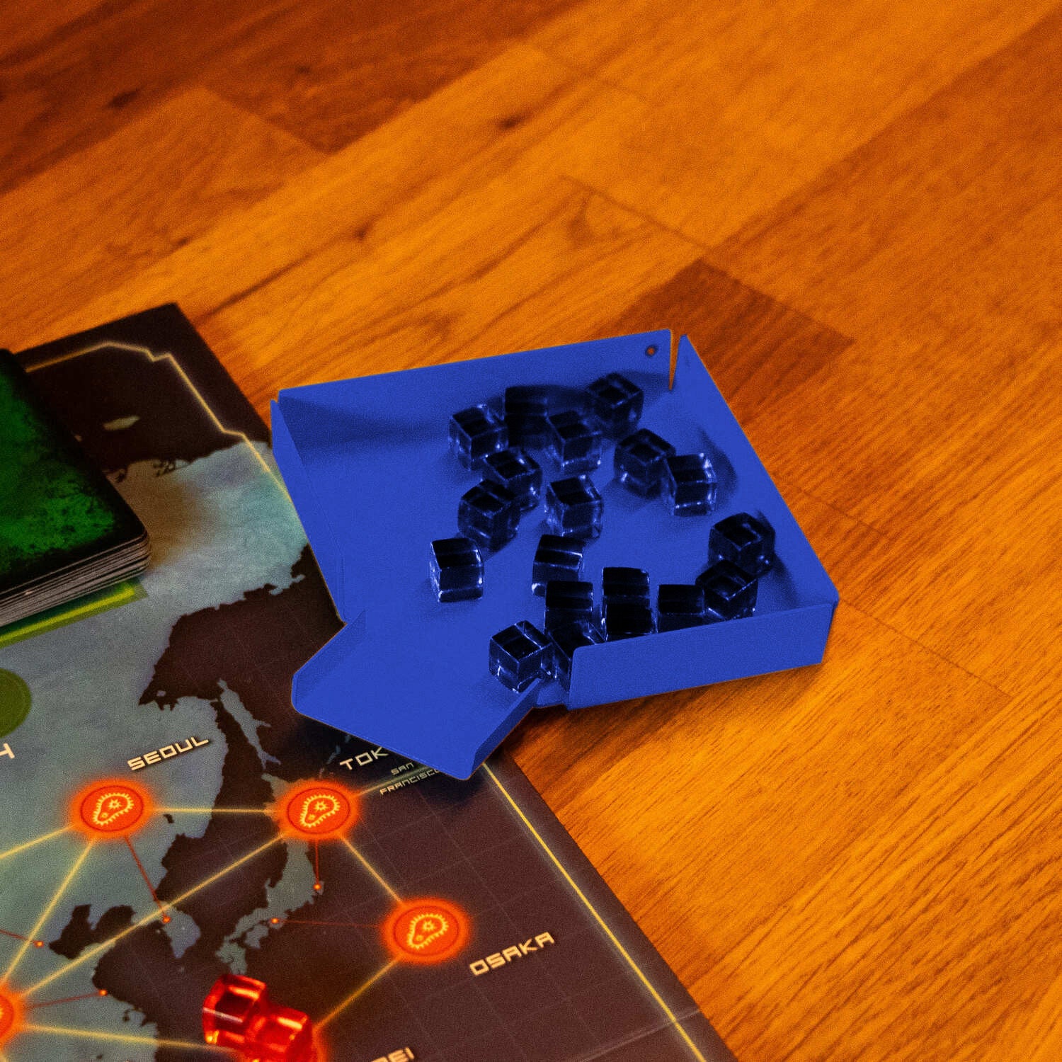 MeepleMounts Board Game Piece Organiser Tray with Scoop - Image 24