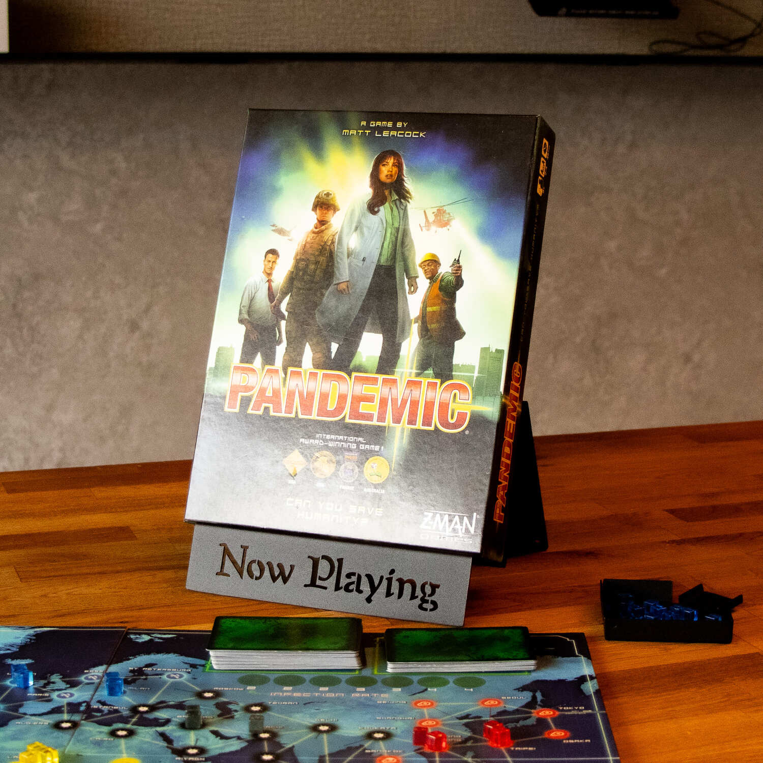 MeepleMounts Tabletop "Now Playing" Board Game Display Stand - Image 11