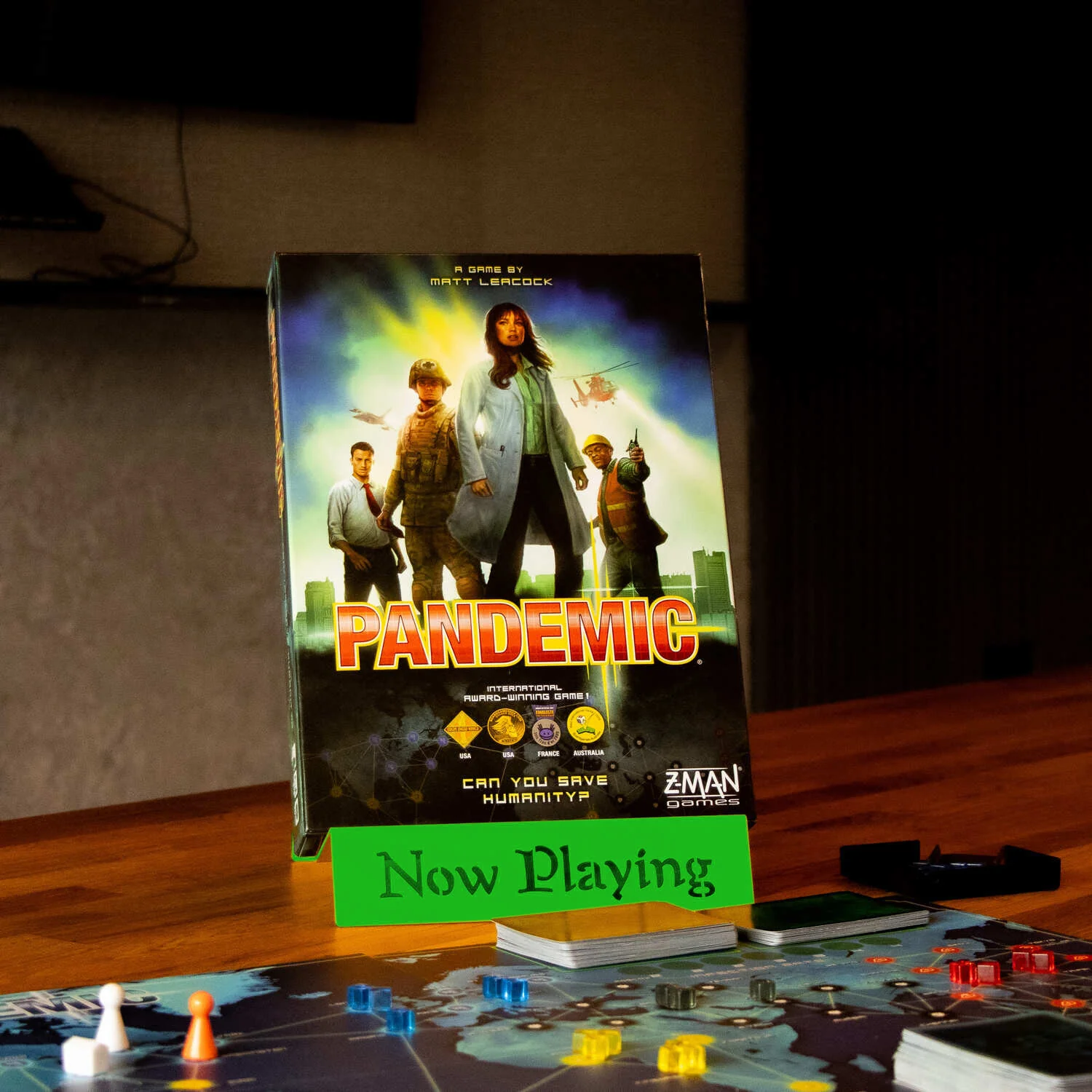MeepleMounts Tabletop "Now Playing" Board Game Display Stand - Image 27