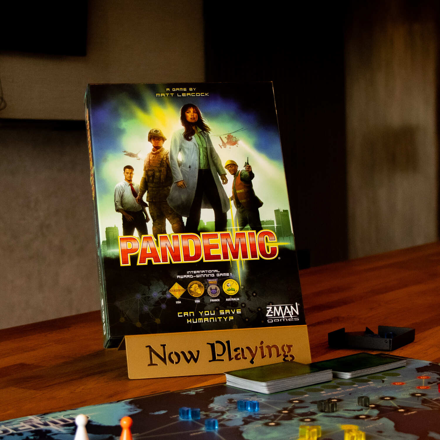 MeepleMounts Tabletop "Now Playing" Board Game Display Stand - Image 4