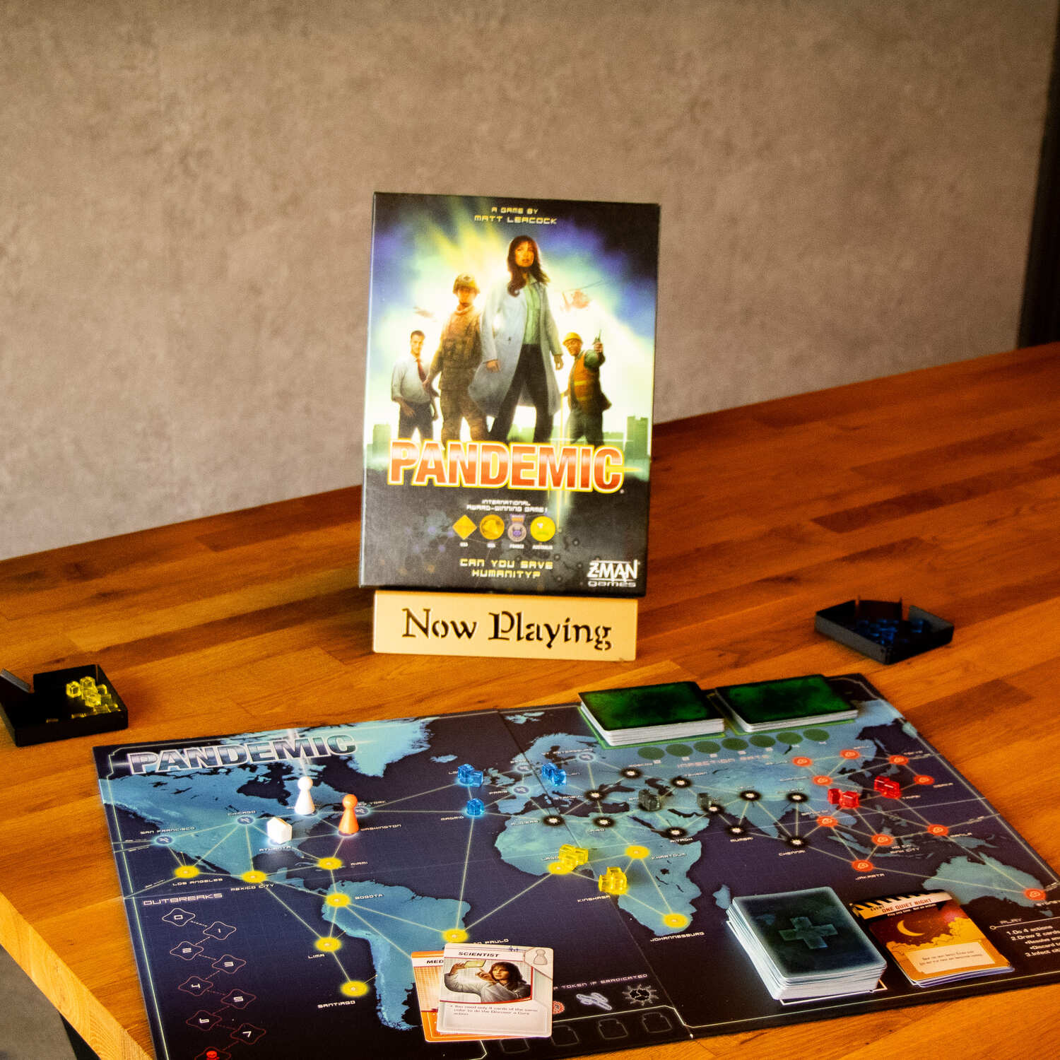 MeepleMounts Tabletop "Now Playing" Board Game Display Stand - Image 8