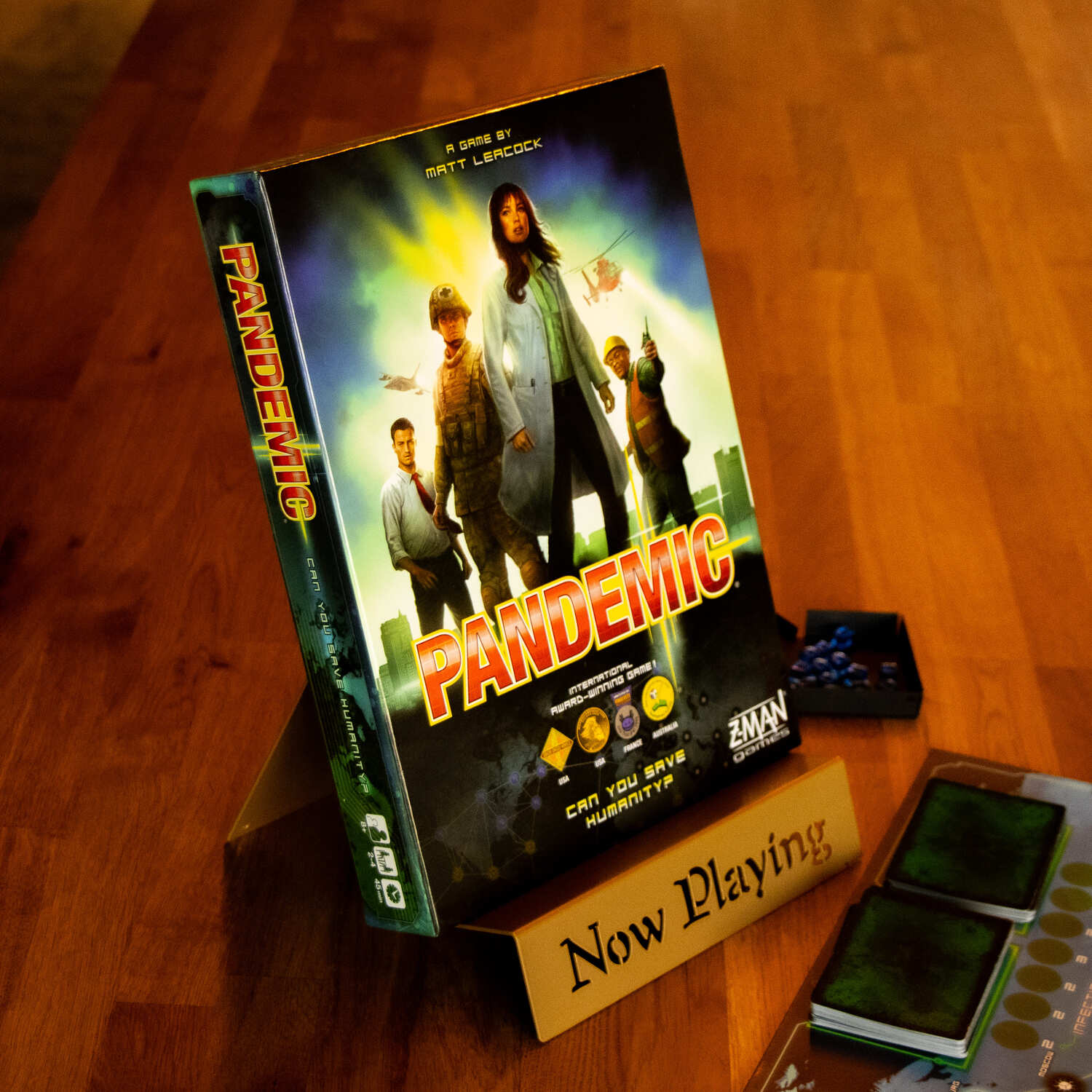 MeepleMounts Tabletop "Now Playing" Board Game Display Stand - Image 9