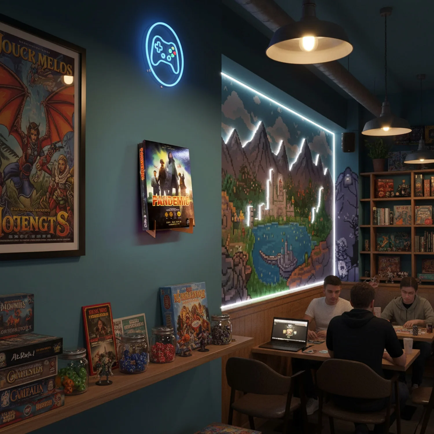 MeepleMounts Wall Mount Board Game Display Holder - Image 13