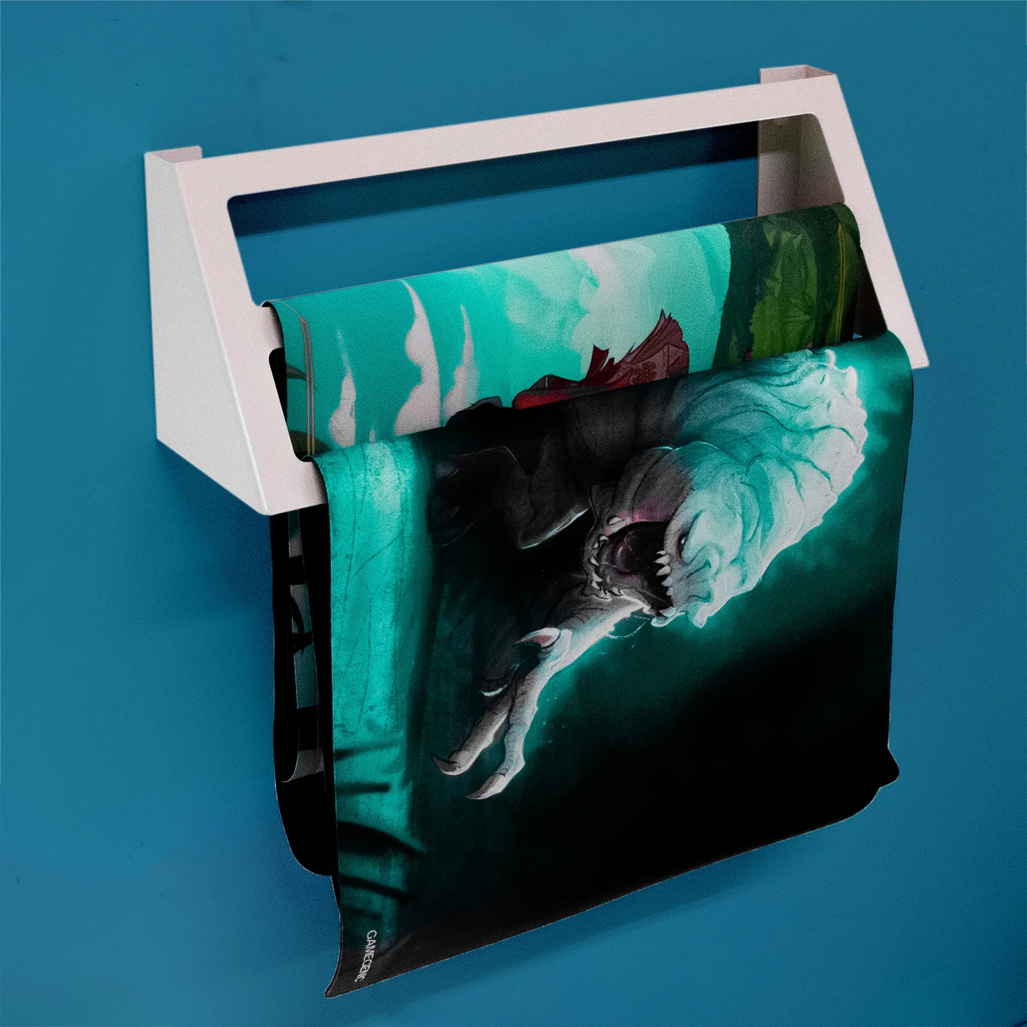 MeepleMounts Wall Mount Board Game & TCG Playmat Hanger - Image 3