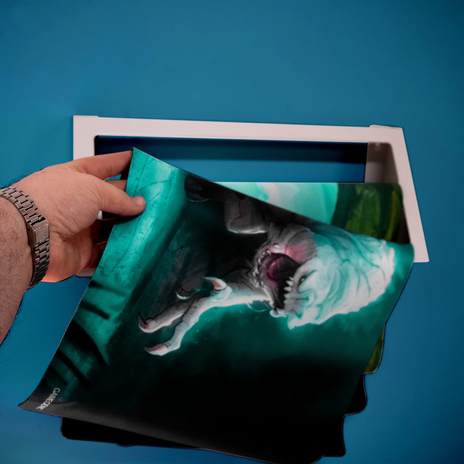 MeepleMounts Wall Mount Board Game & TCG Playmat Hanger - Image 4