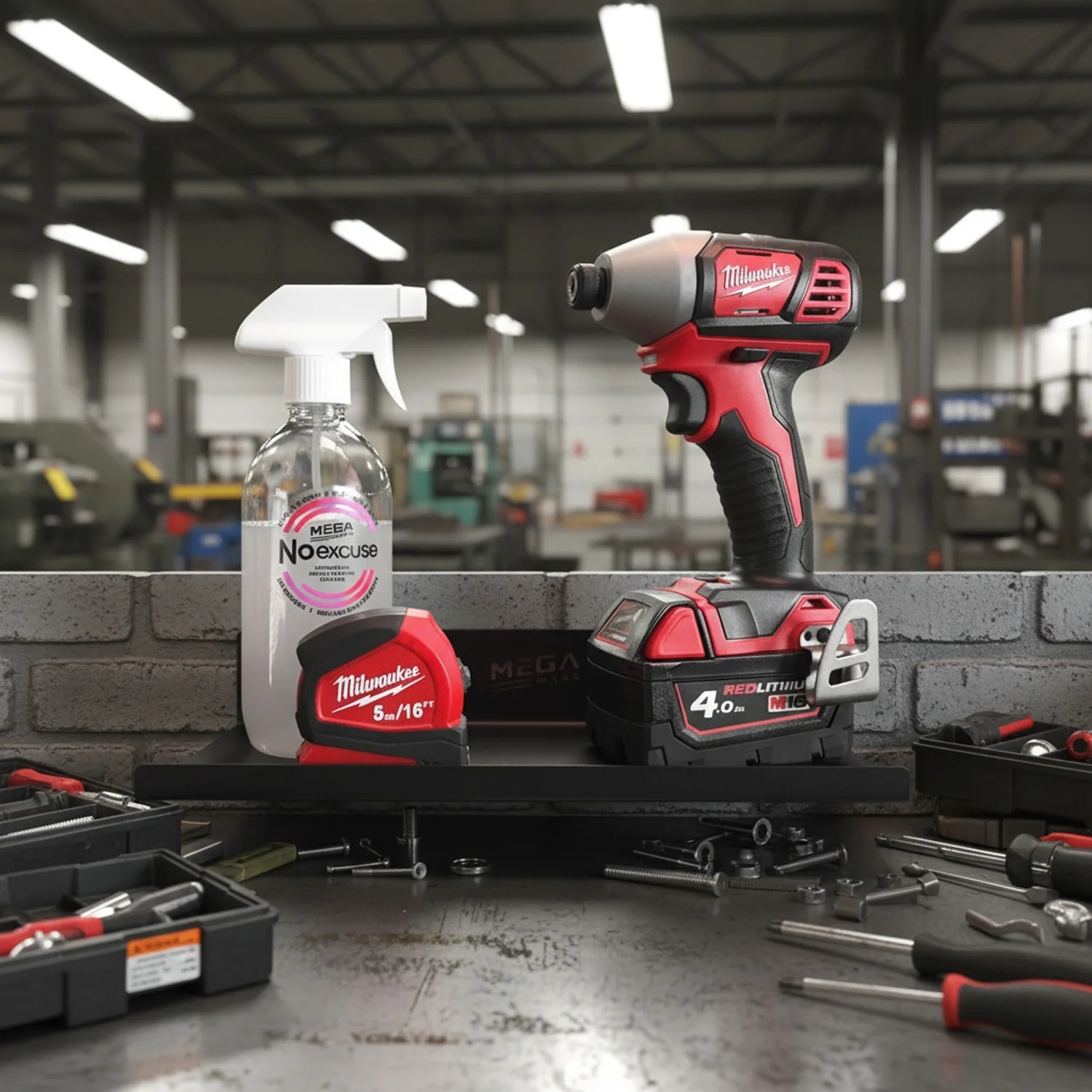 MegaMaxx UK™ Basic Workshop Shelf - Image 3