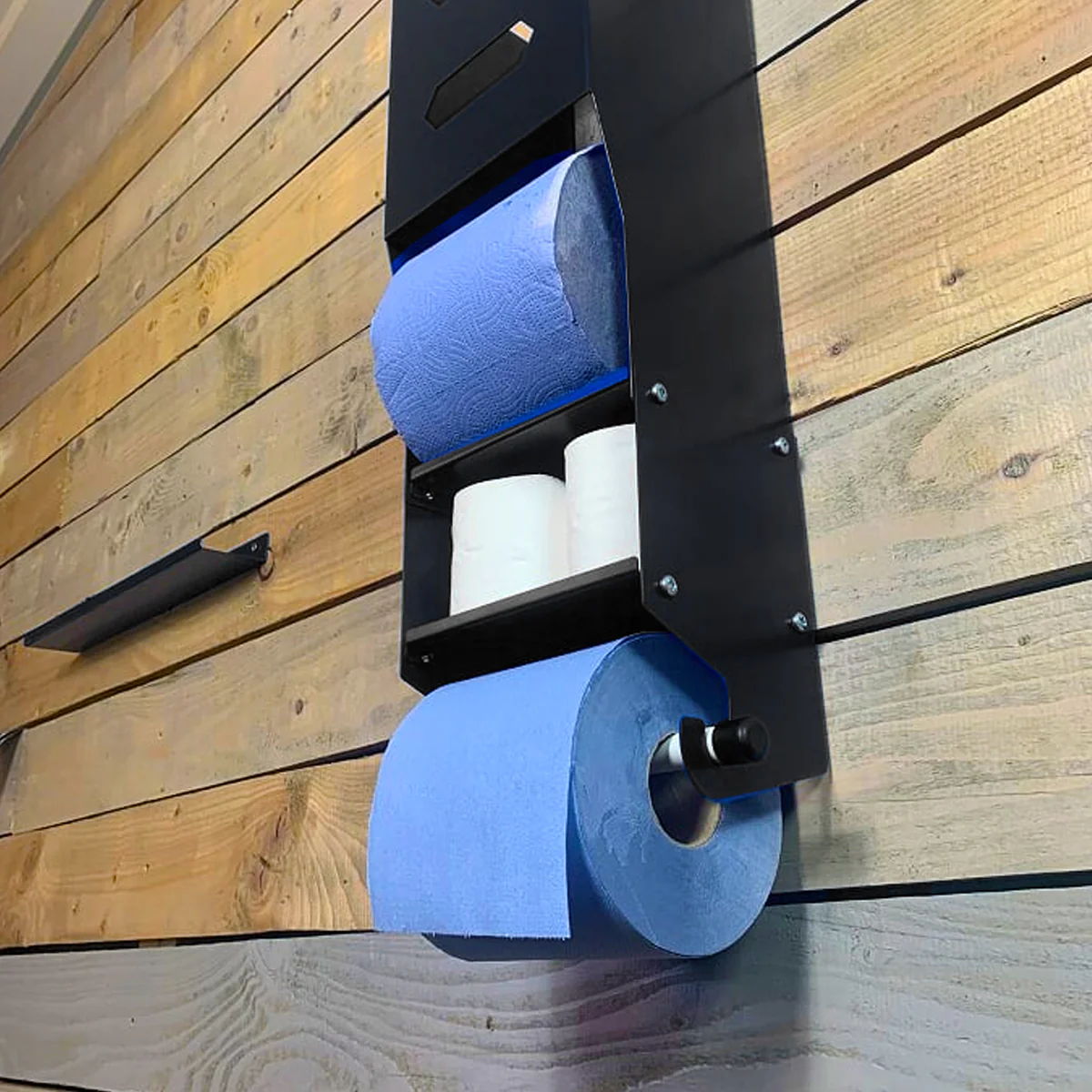 MegaMaxx UK™ Blue Roll Holder & Refill Unit - Image 19