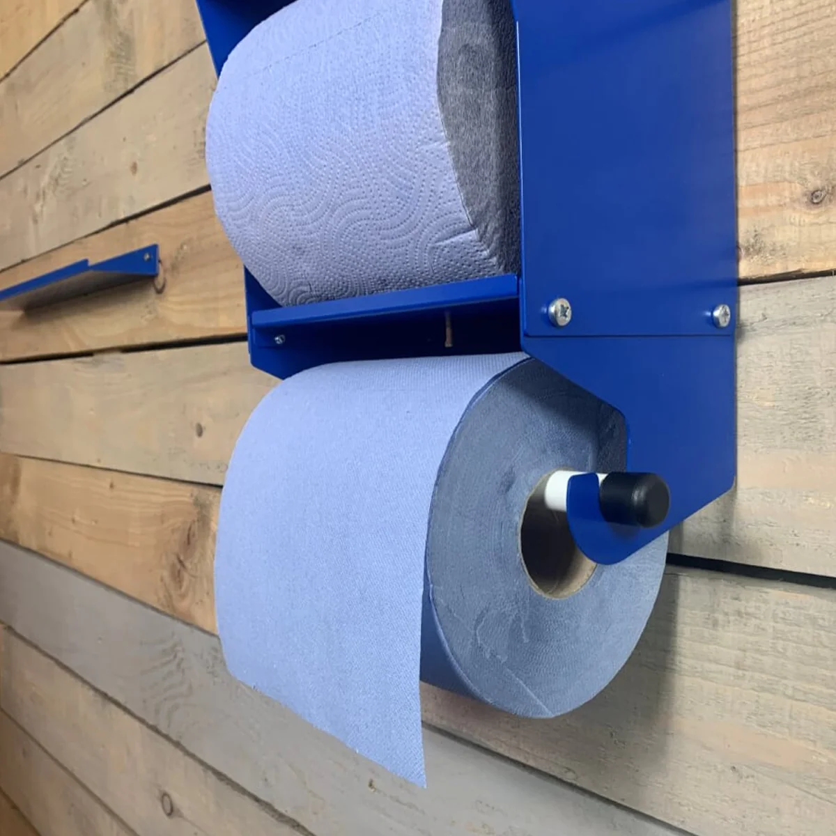 MegaMaxx UK™ Blue Roll Holder & Refill Unit - Image 8