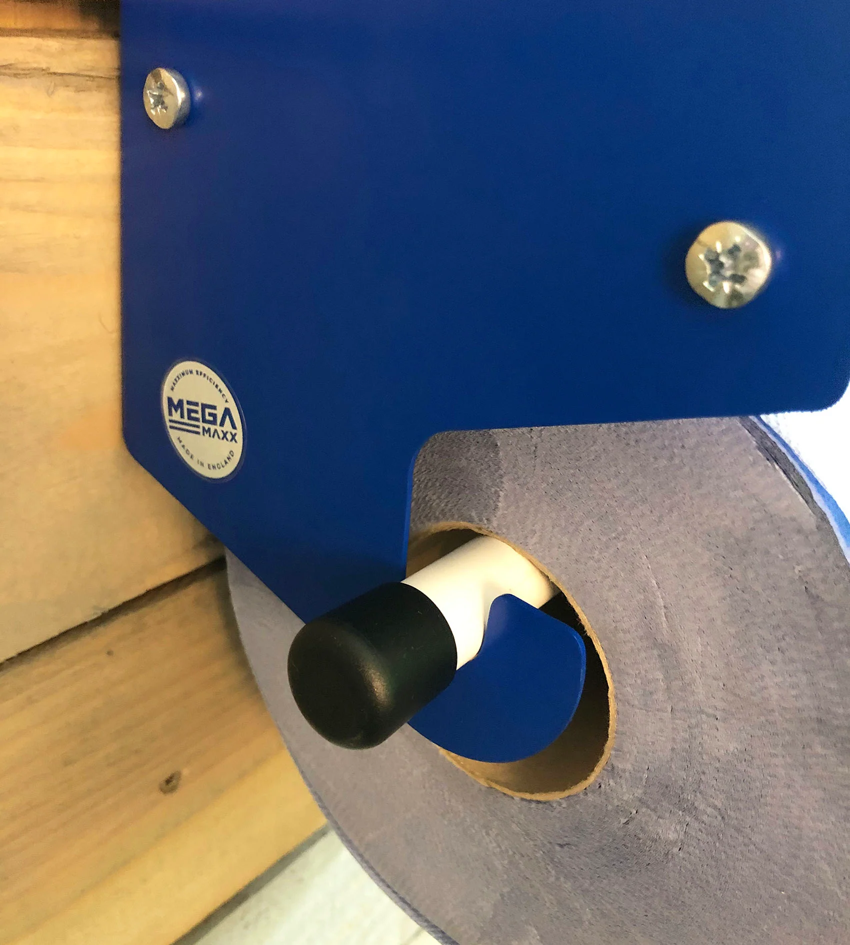 MegaMaxx UK™ Dual Blue Roll & Paper Towel Holder with Double Shelf - Image 10