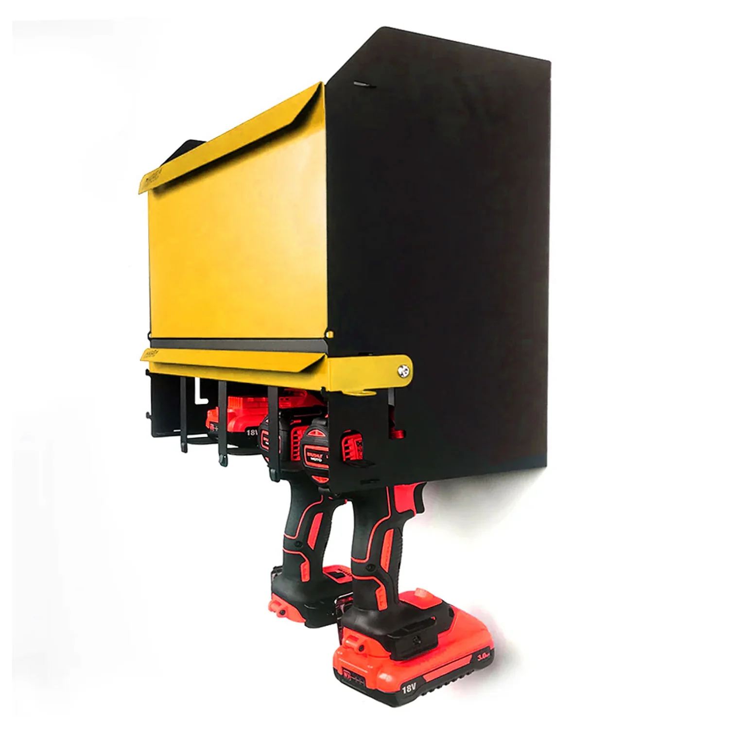 MegaMaxx UK™ Secure & Lockable Power Tool Storage Unit with Magnetic Door - Image 20