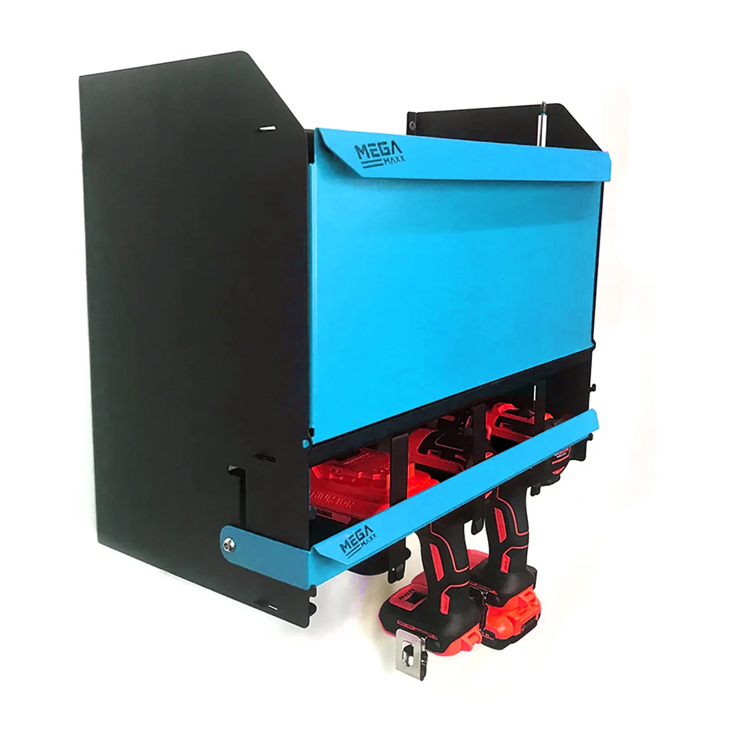 MegaMaxx UK™ Secure & Lockable Power Tool Storage Unit with Magnetic Door - Image 21