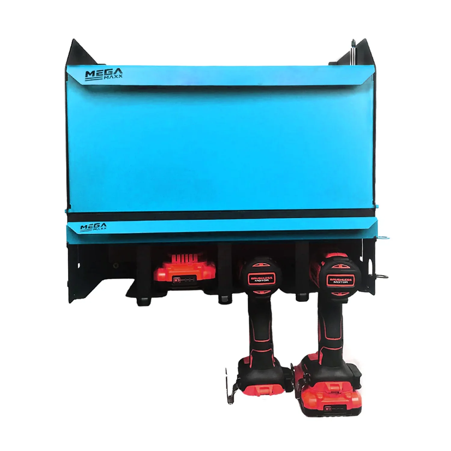 MegaMaxx UK™ Secure & Lockable Power Tool Storage Unit with Magnetic Door - Image 22