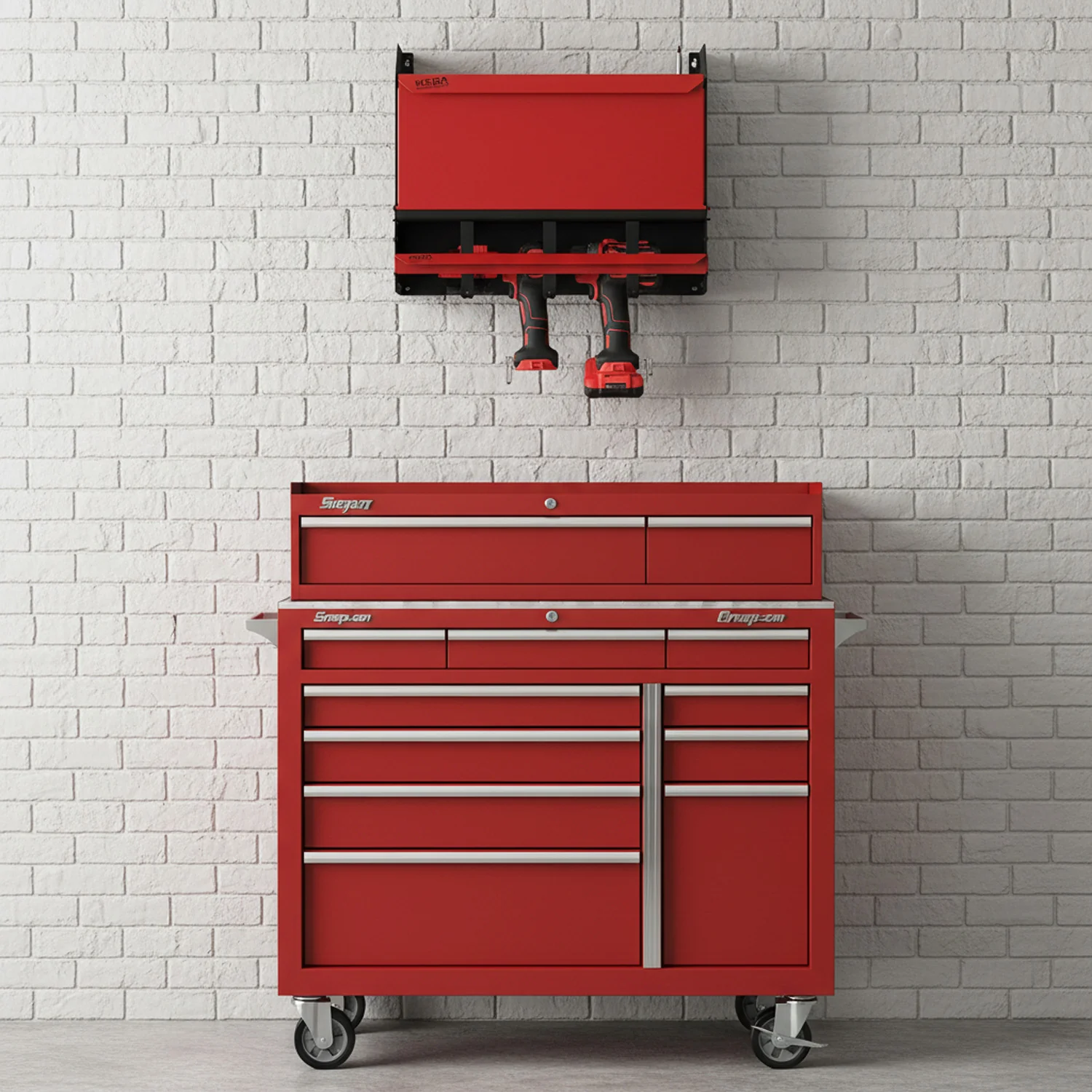 MegaMaxx UK™ Secure & Lockable Power Tool Storage Unit with Magnetic Door - Image 4