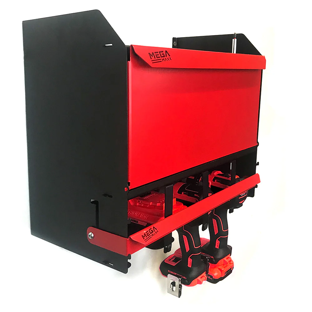 MegaMaxx UK™ Secure & Lockable Power Tool Storage Unit with Magnetic Door - Image 5