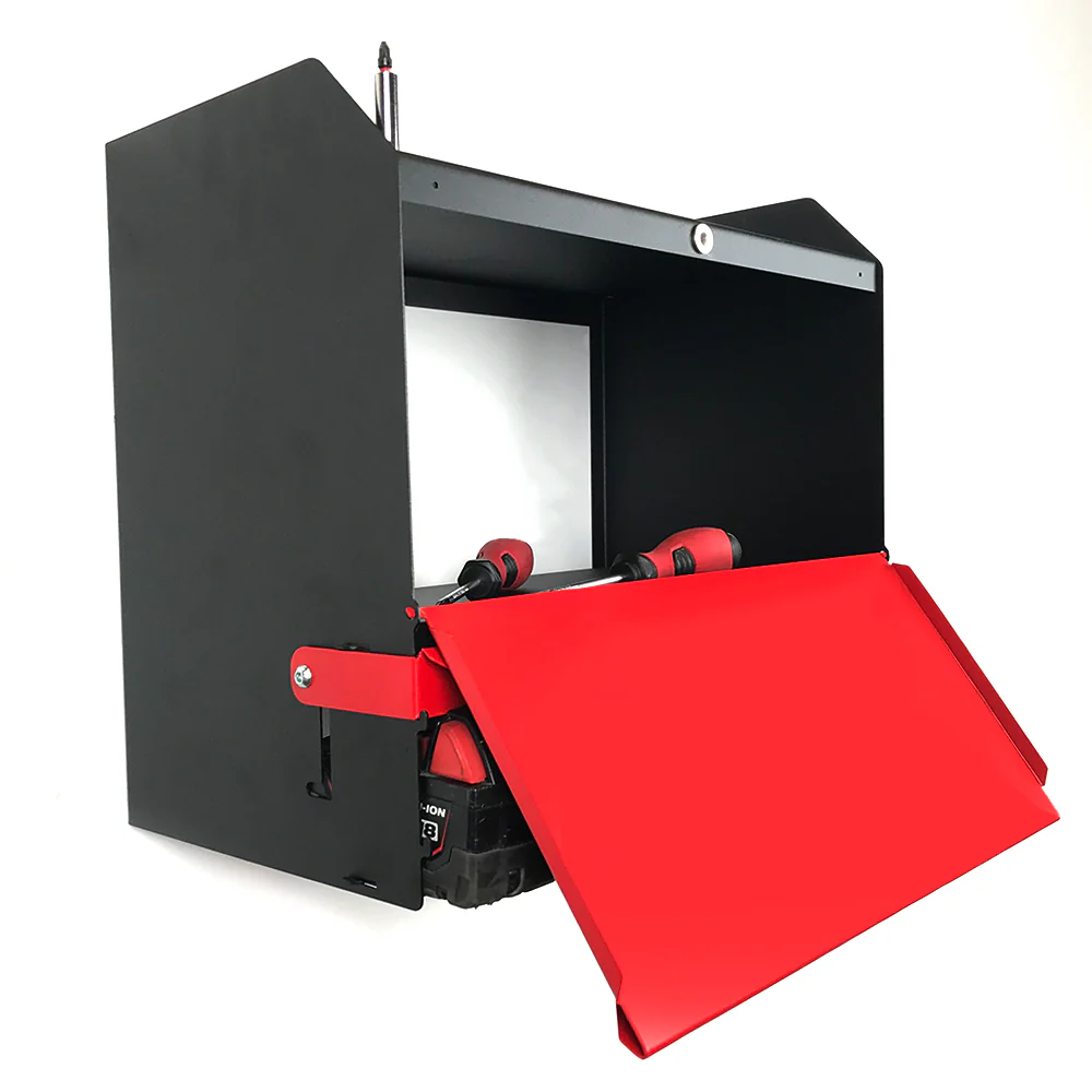 MegaMaxx UK™ Secure & Lockable Power Tool Storage Unit with Magnetic Door - Image 9